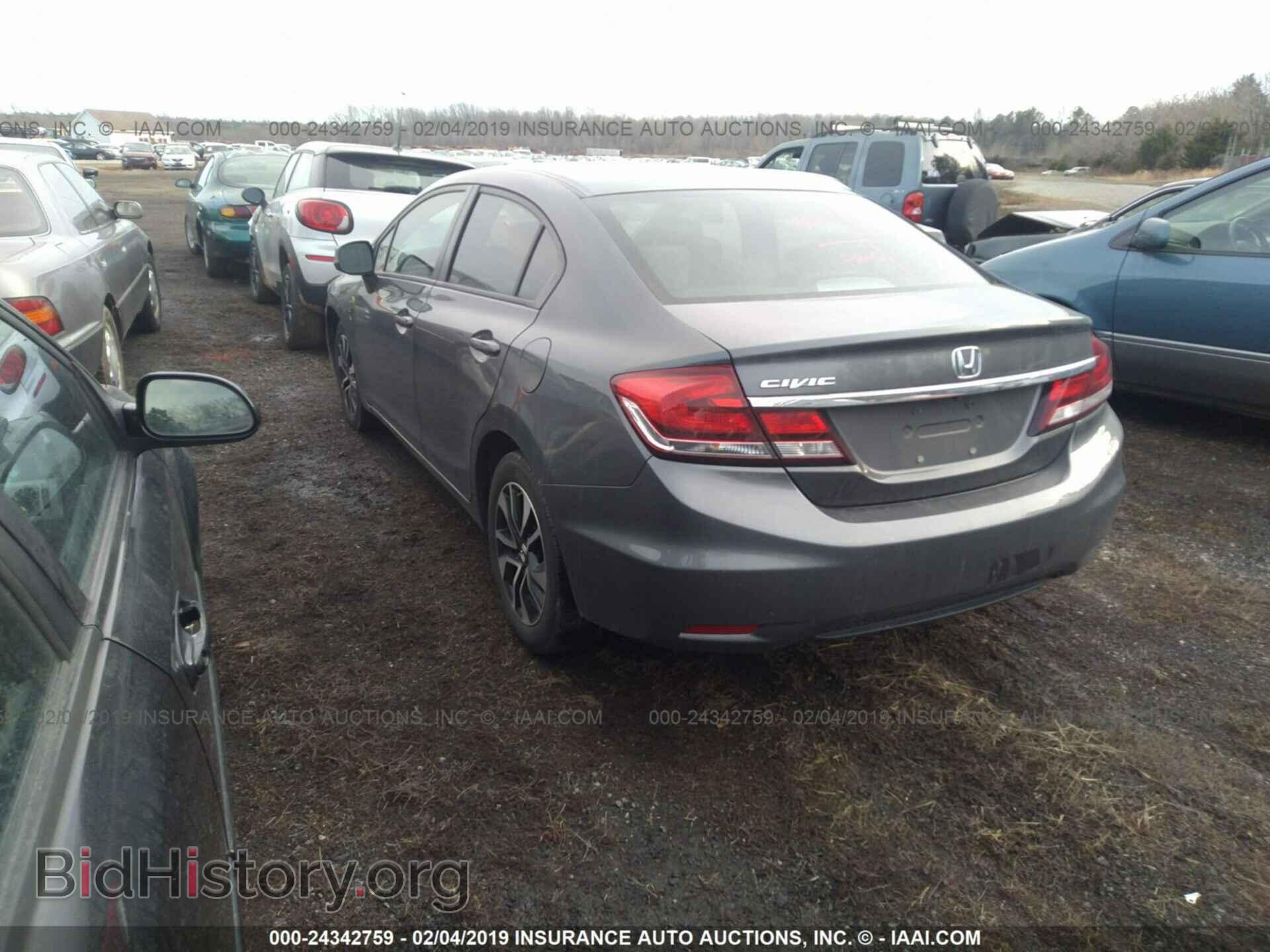 2013 HONDA CIVIC - VIN: 2HGFB2F87DH535357 - Фото 3
