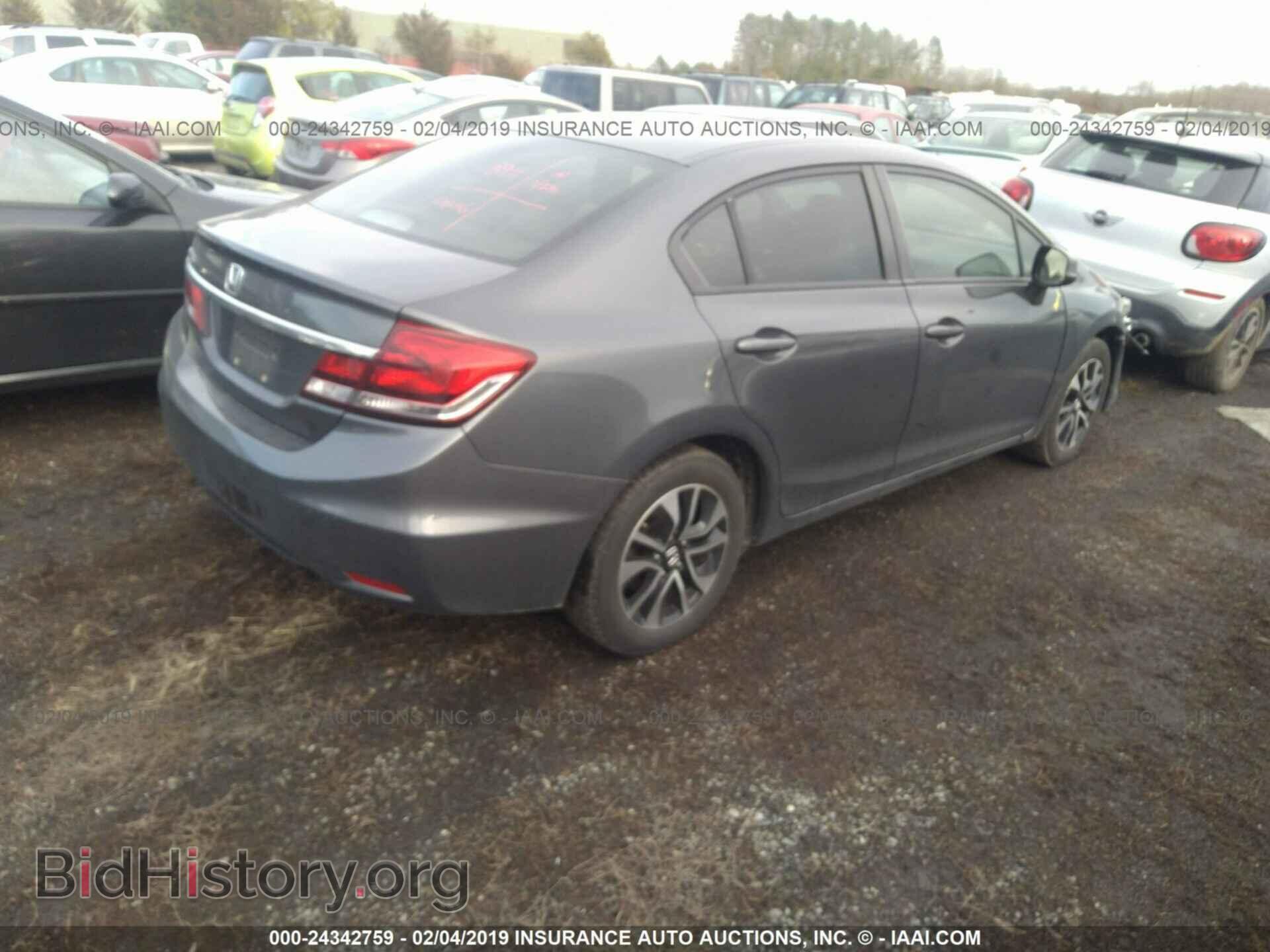 2013 HONDA CIVIC - VIN: 2HGFB2F87DH535357 - Фото 4