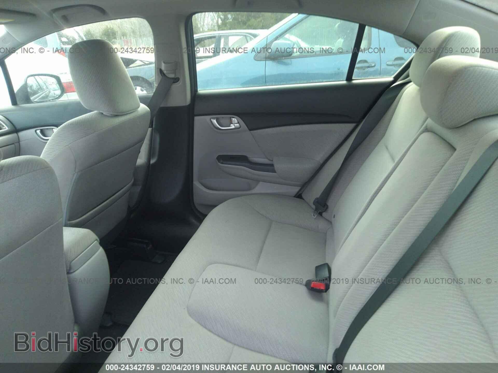 2013 HONDA CIVIC - VIN: 2HGFB2F87DH535357 - Фото 8
