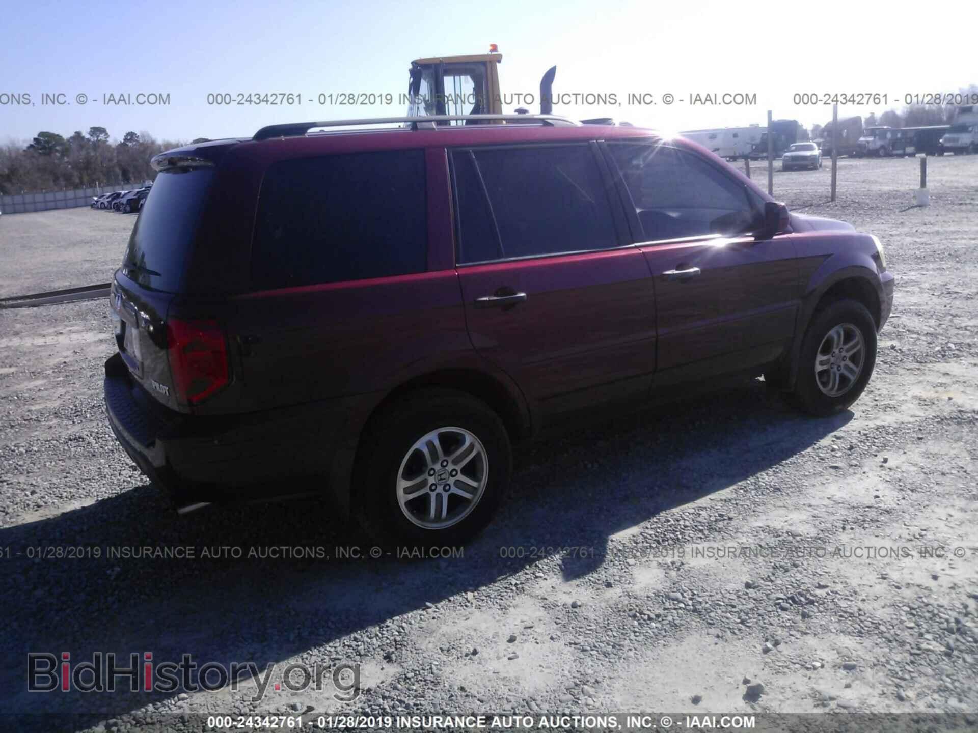 2005 HONDA PILOT - VIN: 5FNYF18615B018595 - Photo 4
