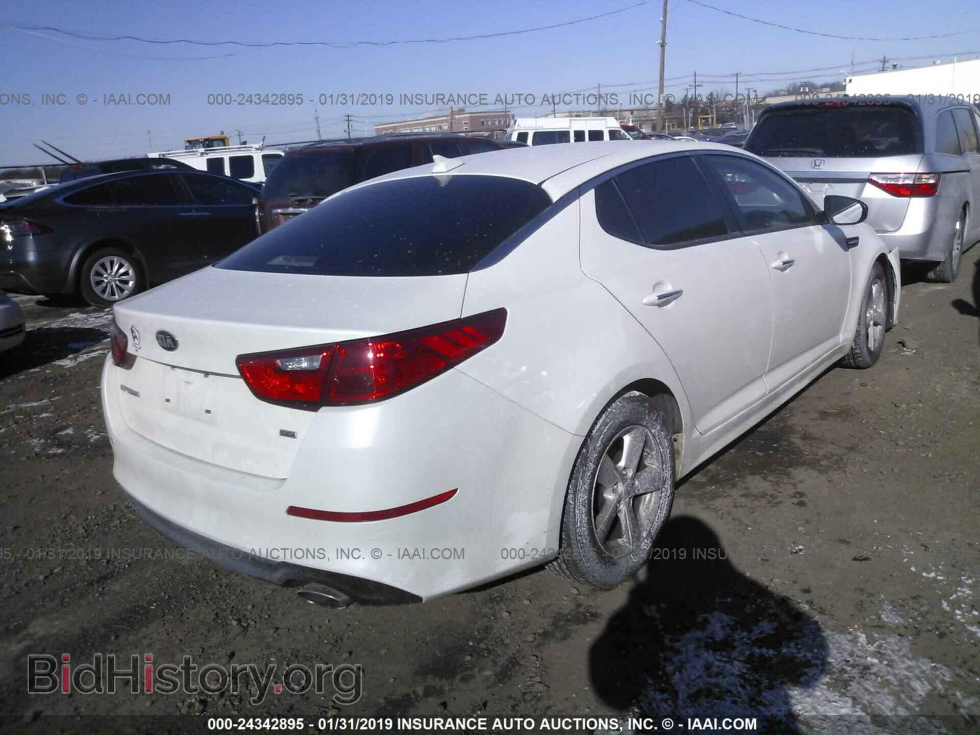 2015 KIA OPTIMA - VIN: KNAGM4A75F5663501 - Photo 4