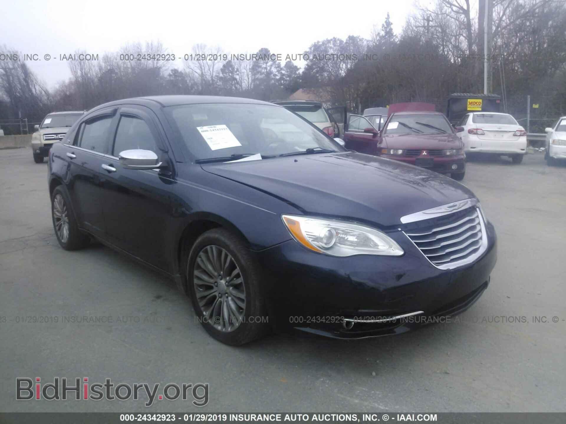 Фотография 1C3CCBCG4CN326775 - CHRYSLER 200 2012