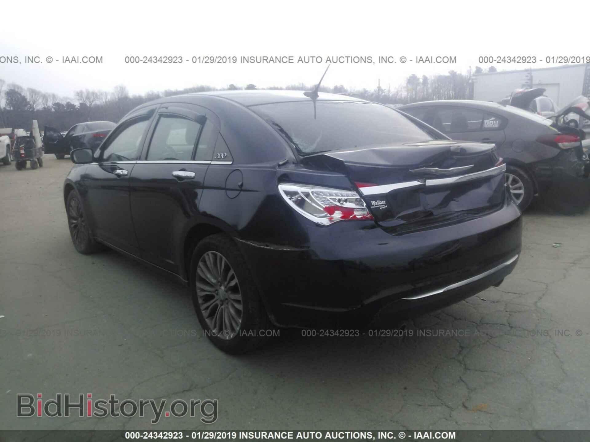 2012 CHRYSLER 200 - VIN: 1C3CCBCG4CN326775 - Фото 3