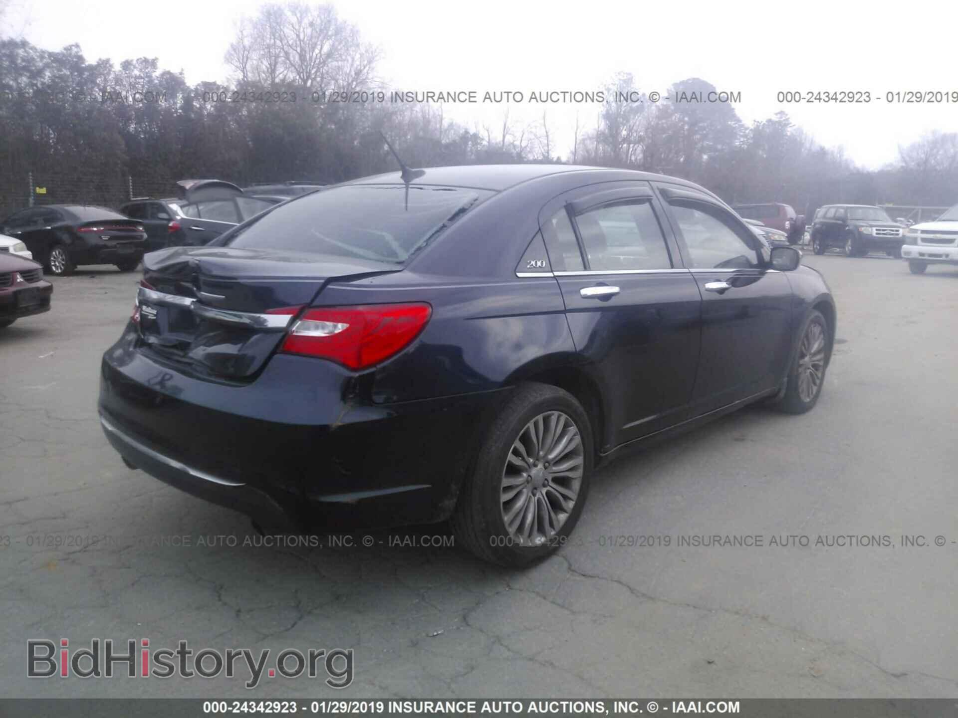 2012 CHRYSLER 200 - VIN: 1C3CCBCG4CN326775 - Фото 4