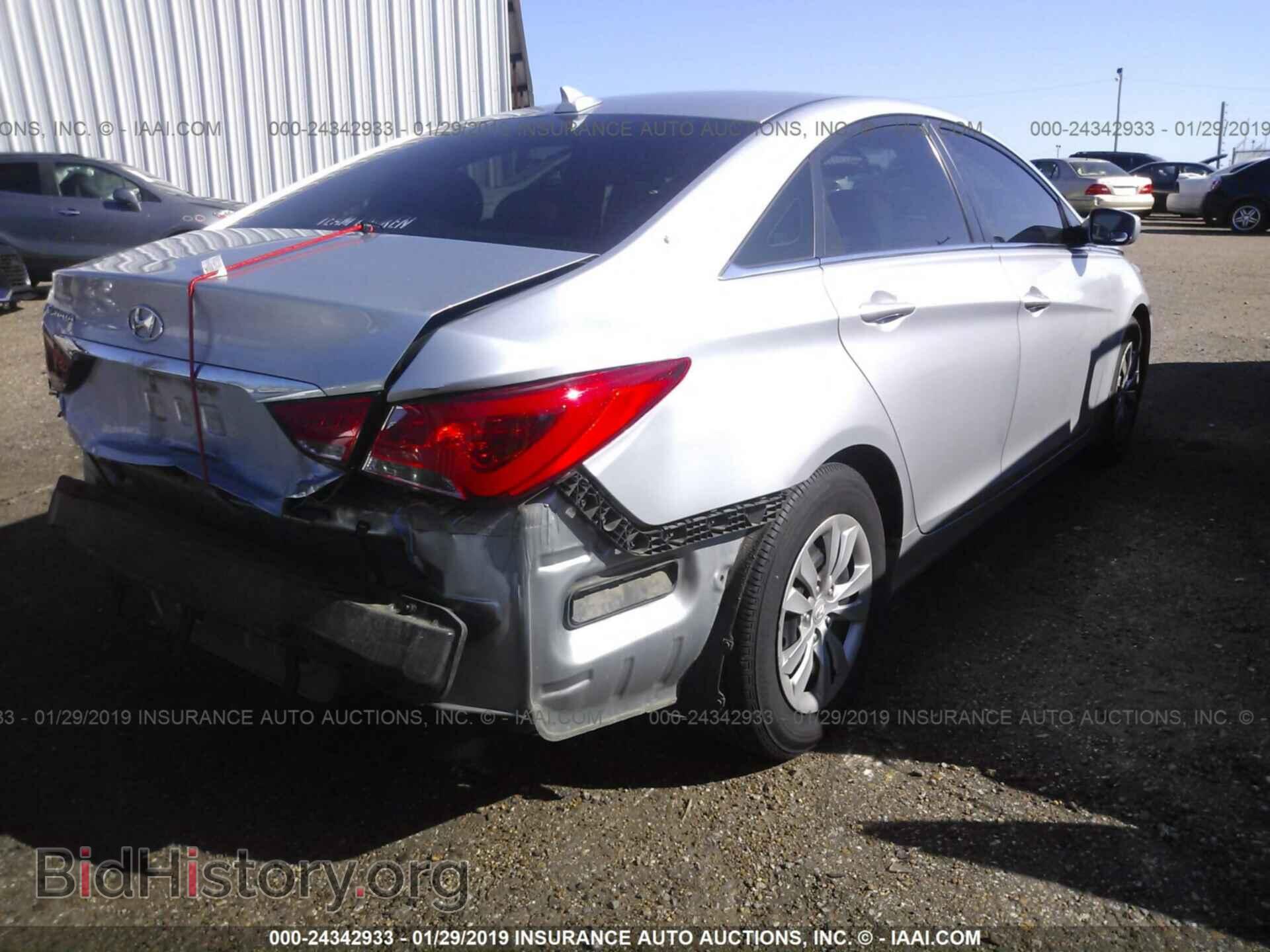 2012 HYUNDAI SONATA - VIN: 5NPEB4AC2CH341973 - Photo 4
