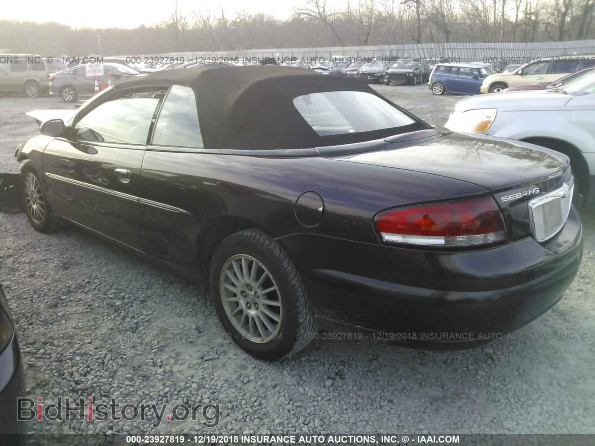 2004 CHRYSLER SEBRING - VIN: 1C3EL55R84N131594 - Фото 3