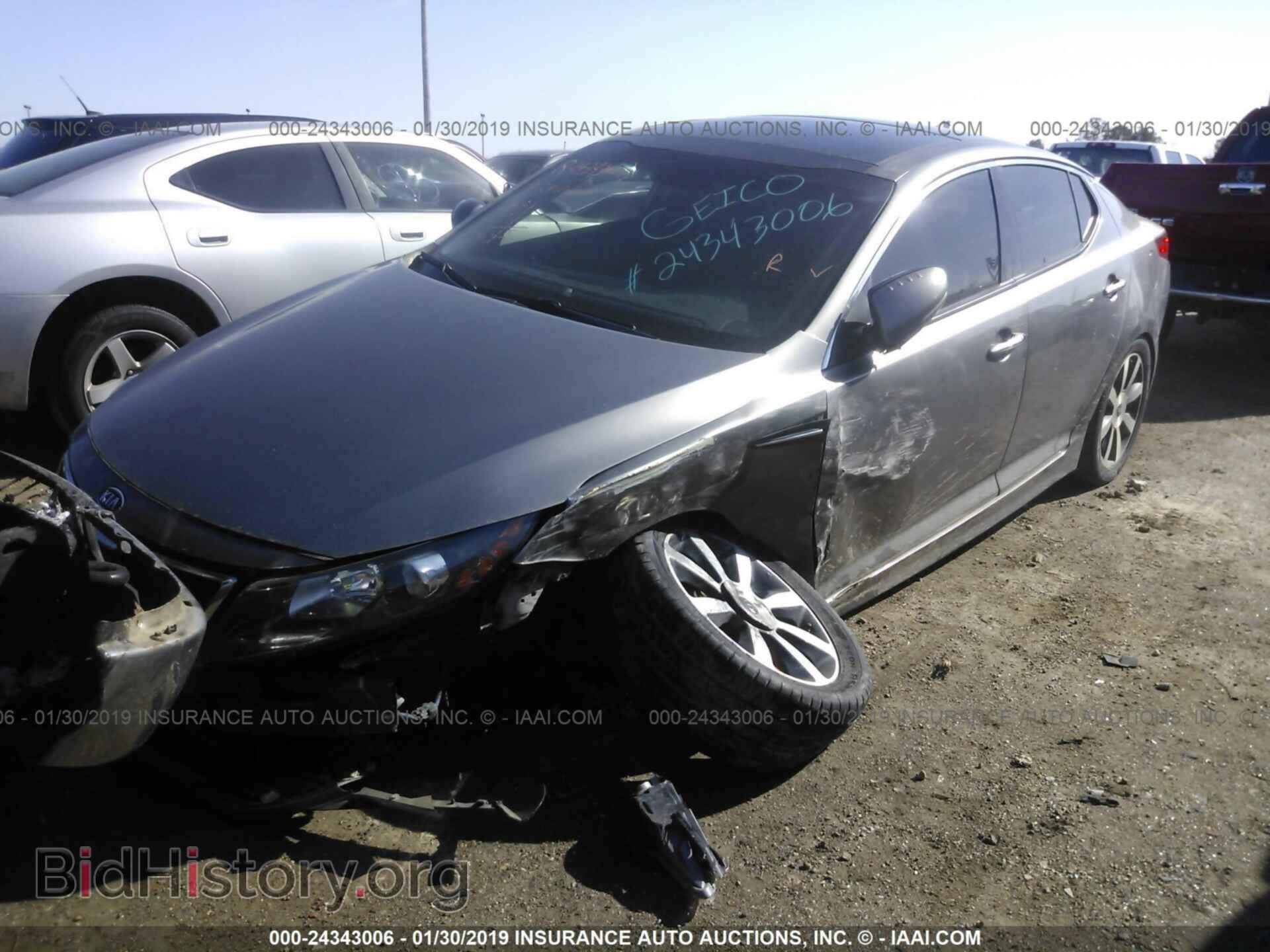 2012 KIA OPTIMA - VIN: 5XXGR4A66CG013465 - Фото 2