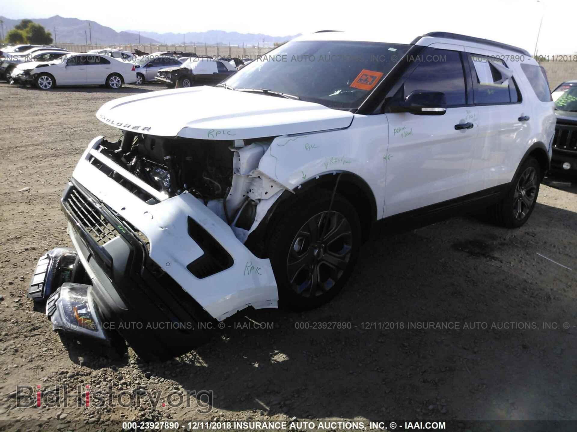 2018 FORD EXPLORER - VIN: 1FM5K8GT4JGB56903 - Фото 2