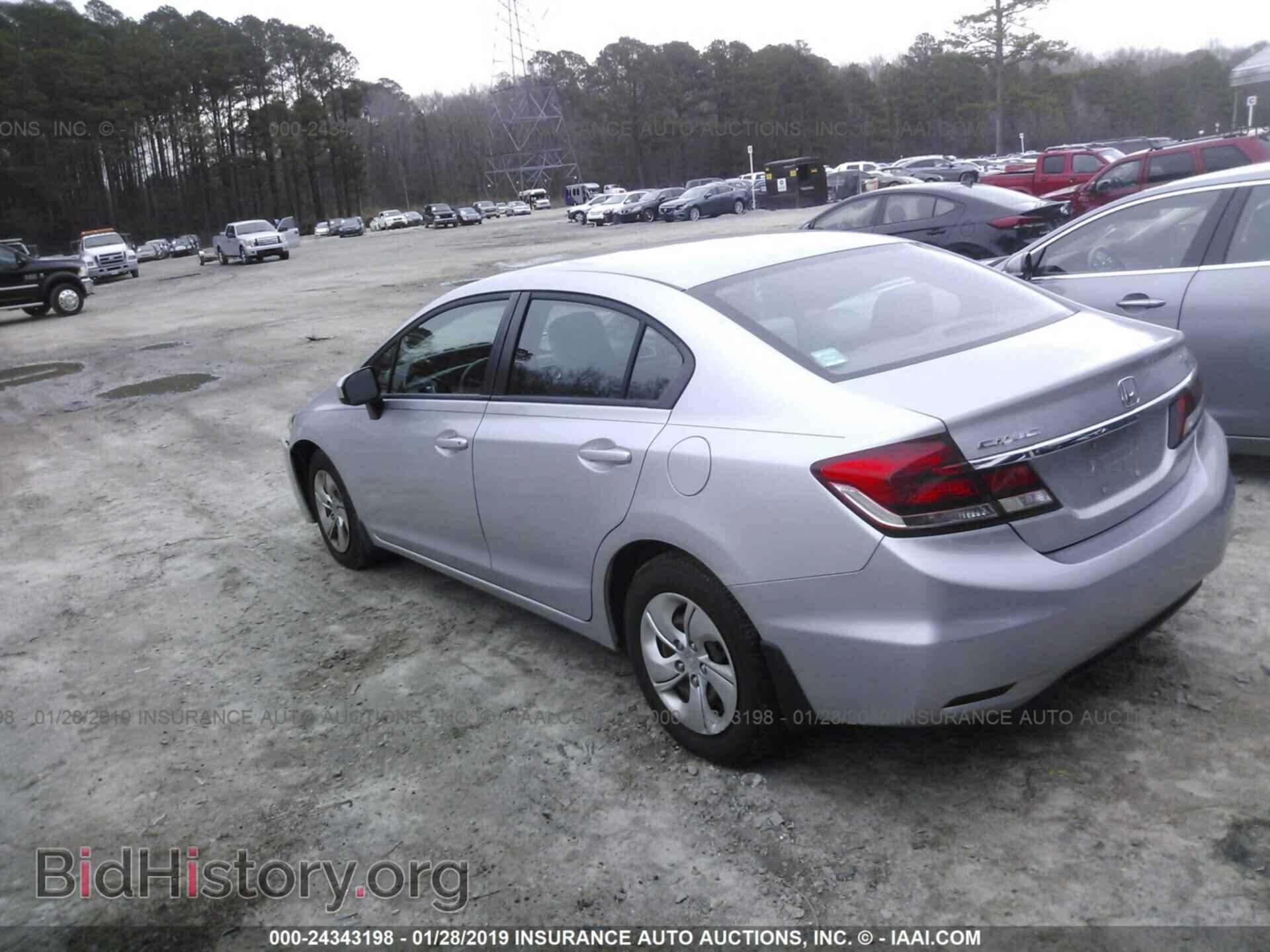 2014 HONDA CIVIC - VIN: 2HGFB2F50EH506807 - Фото 3