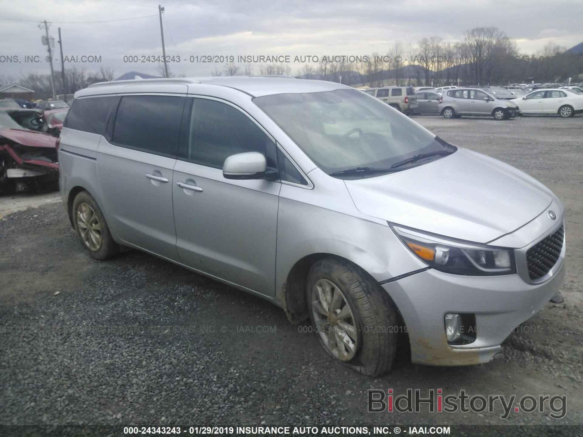 Photo KNDMC5C15F6052143 - KIA SEDONA 2015