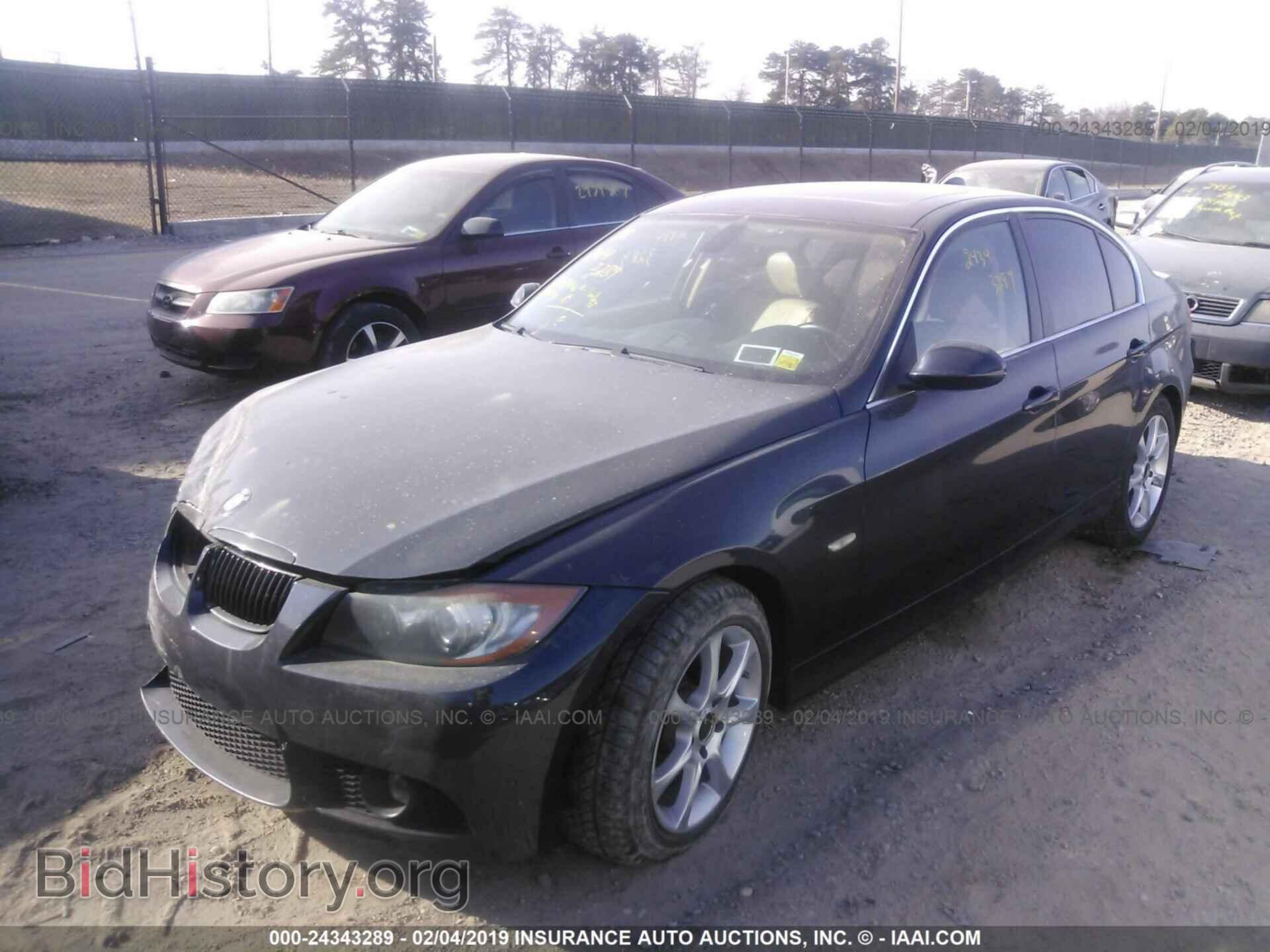 2008 BMW 335 - VIN: WBAVD535X8A283234 - Фото 2