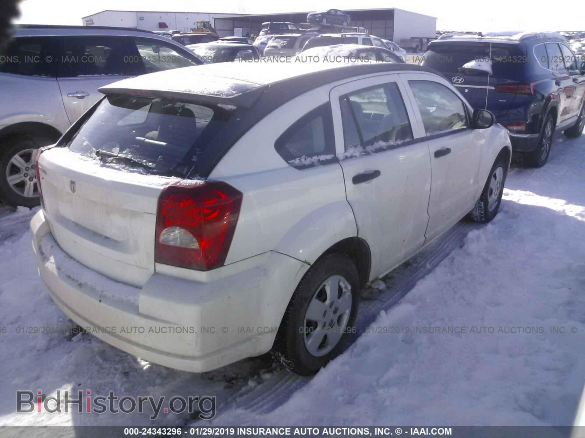 2007 DODGE CALIBER - VIN: 1B3HB28B17D210612 - Фото 4