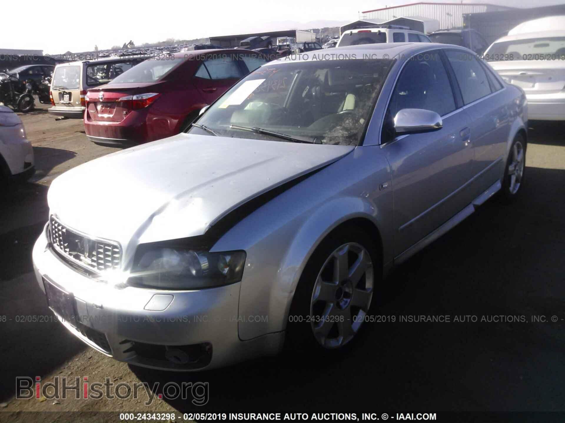 2004 AUDI S4 - VIN: WAUPL58E94A144226 - Фото 2