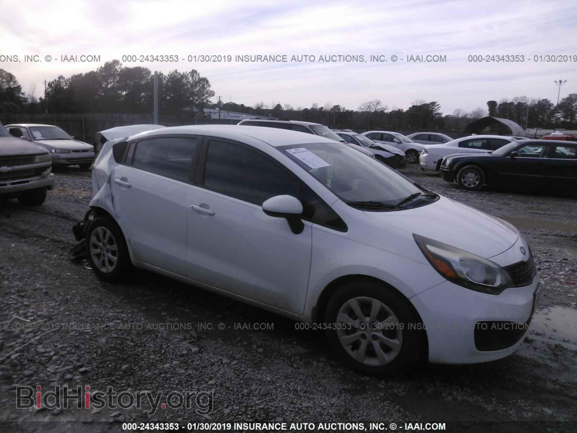 Фотография KNADM4A37C6088307 - KIA RIO 2012