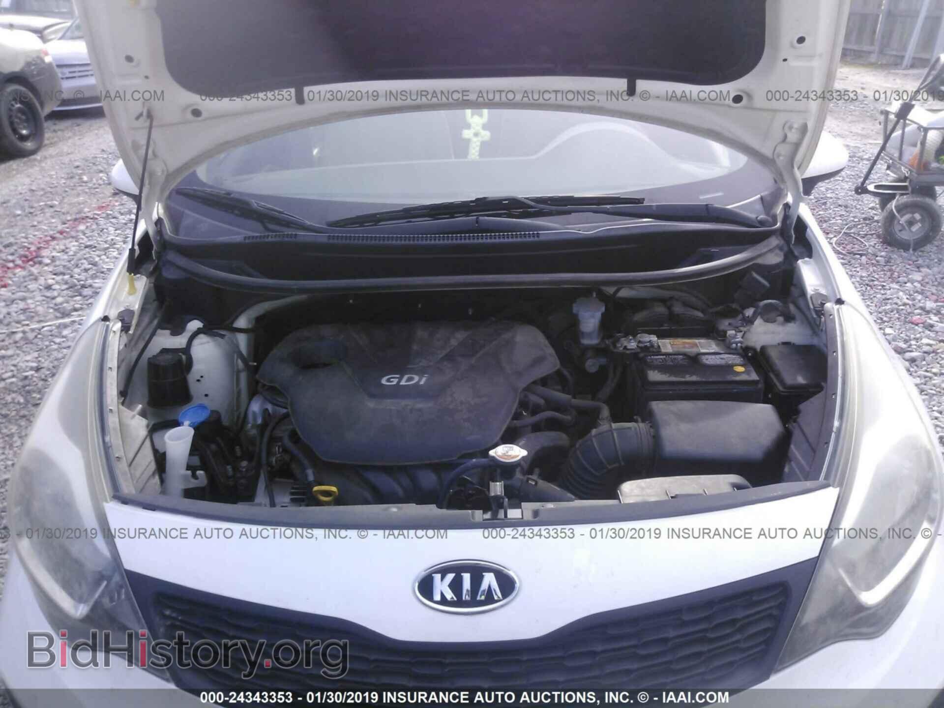 2012 KIA RIO - VIN: KNADM4A37C6088307 - Фото 10
