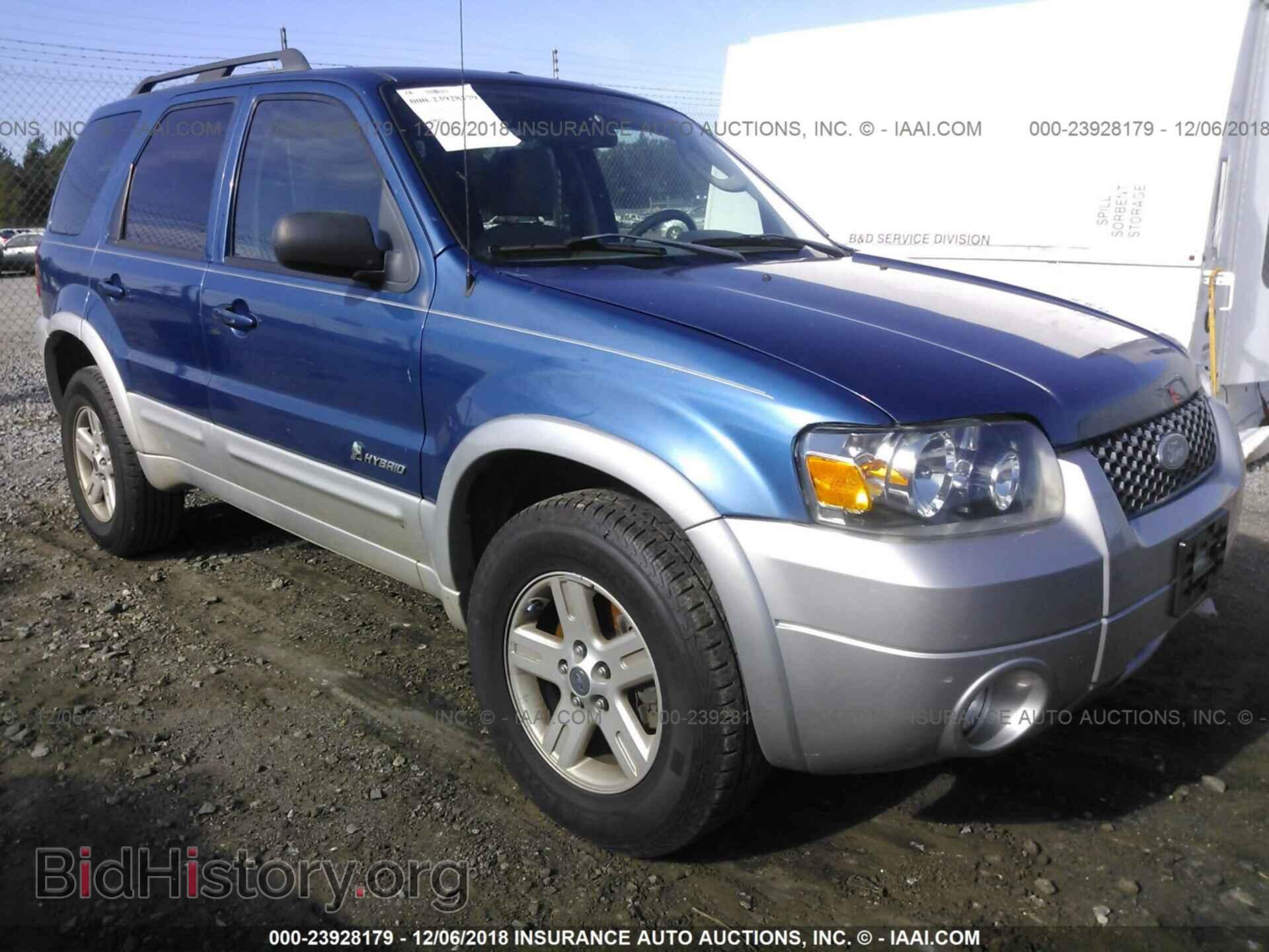 Фотография 1FMCU49H67KA07871 - FORD ESCAPE 2007