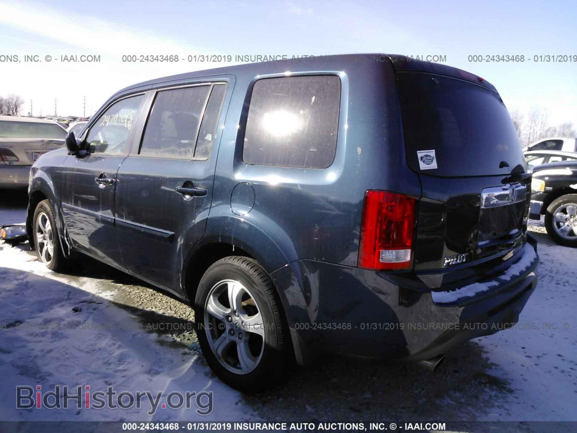 2012 HONDA PILOT - VIN: 5FNYF4H61CB043107 - Фото 3
