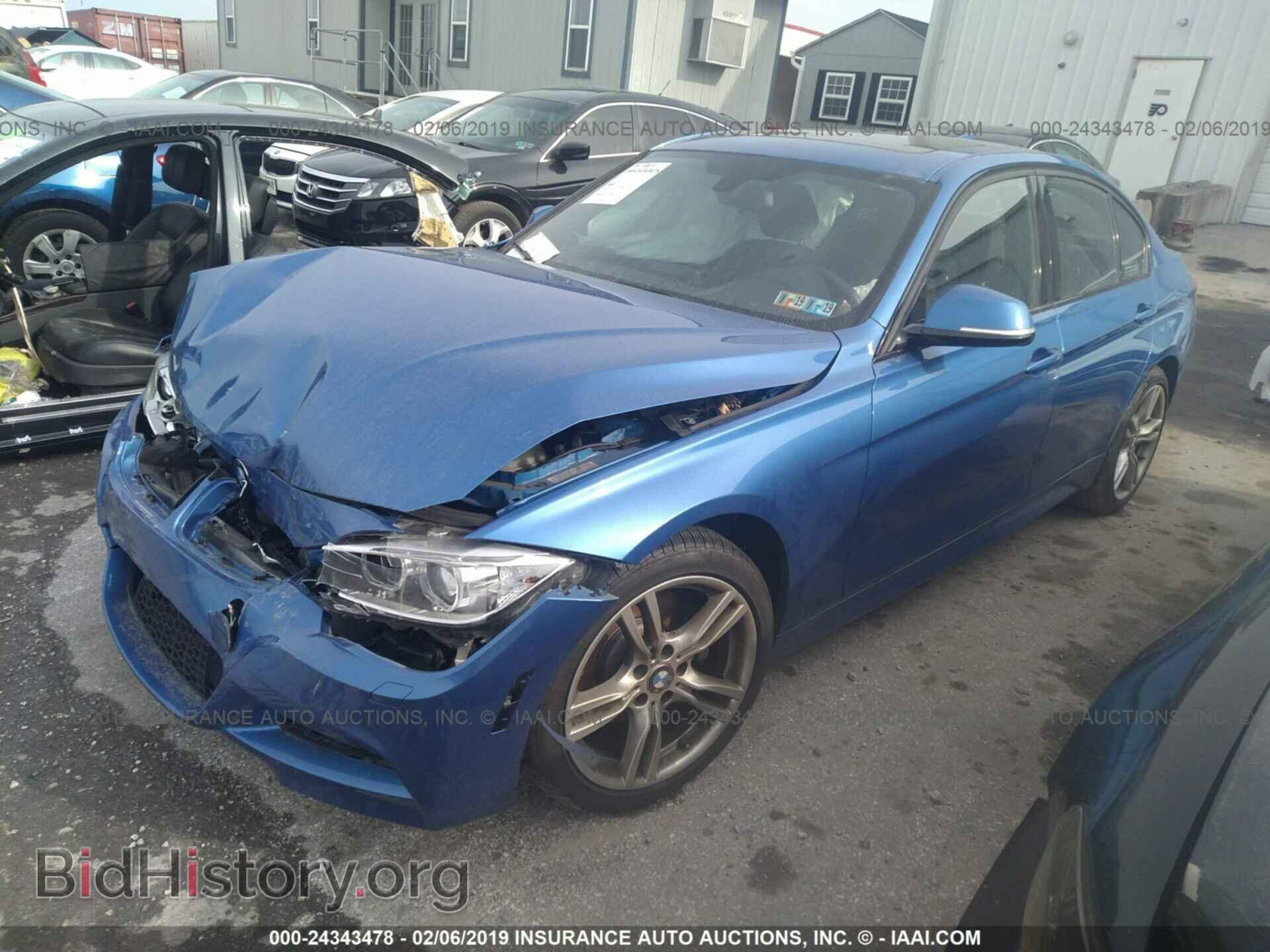 2014 BMW 328 - VIN: WBA3B5C54EP652014 - Фото 2