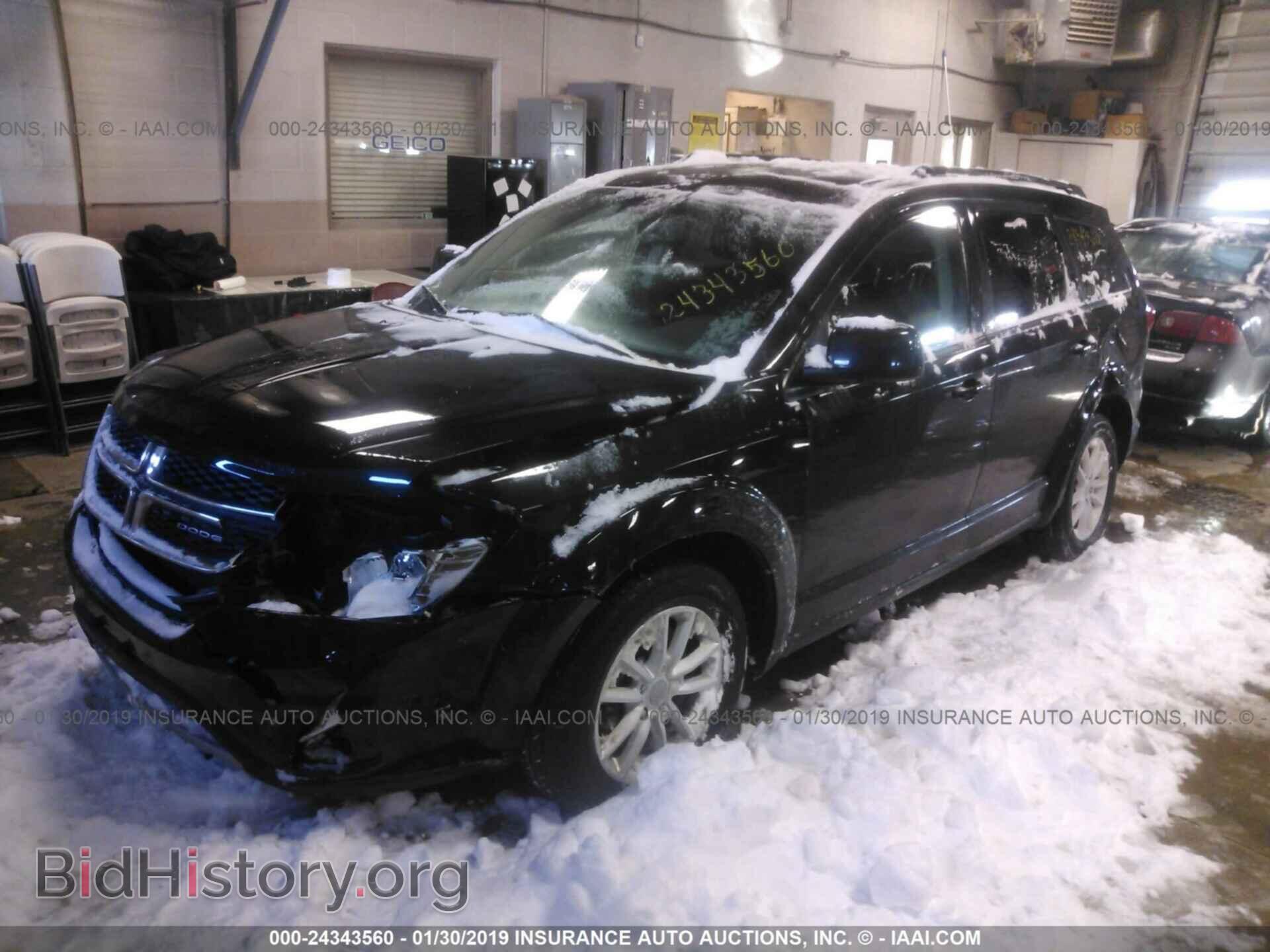 2013 DODGE JOURNEY - VIN: 3C4PDCBB3DT587855 - Фото 2