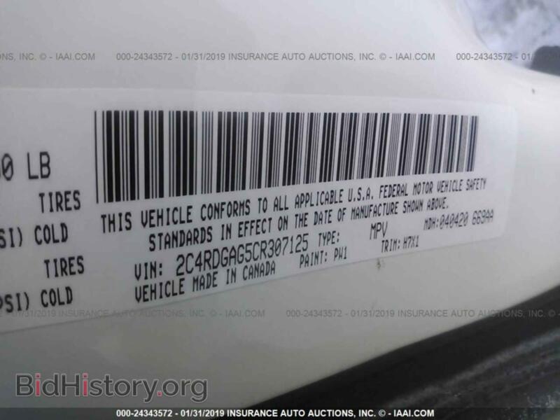 2012 Dodge RAM VAN (VIN 2C4RDGAG5CR307125) — photo 9 of 10