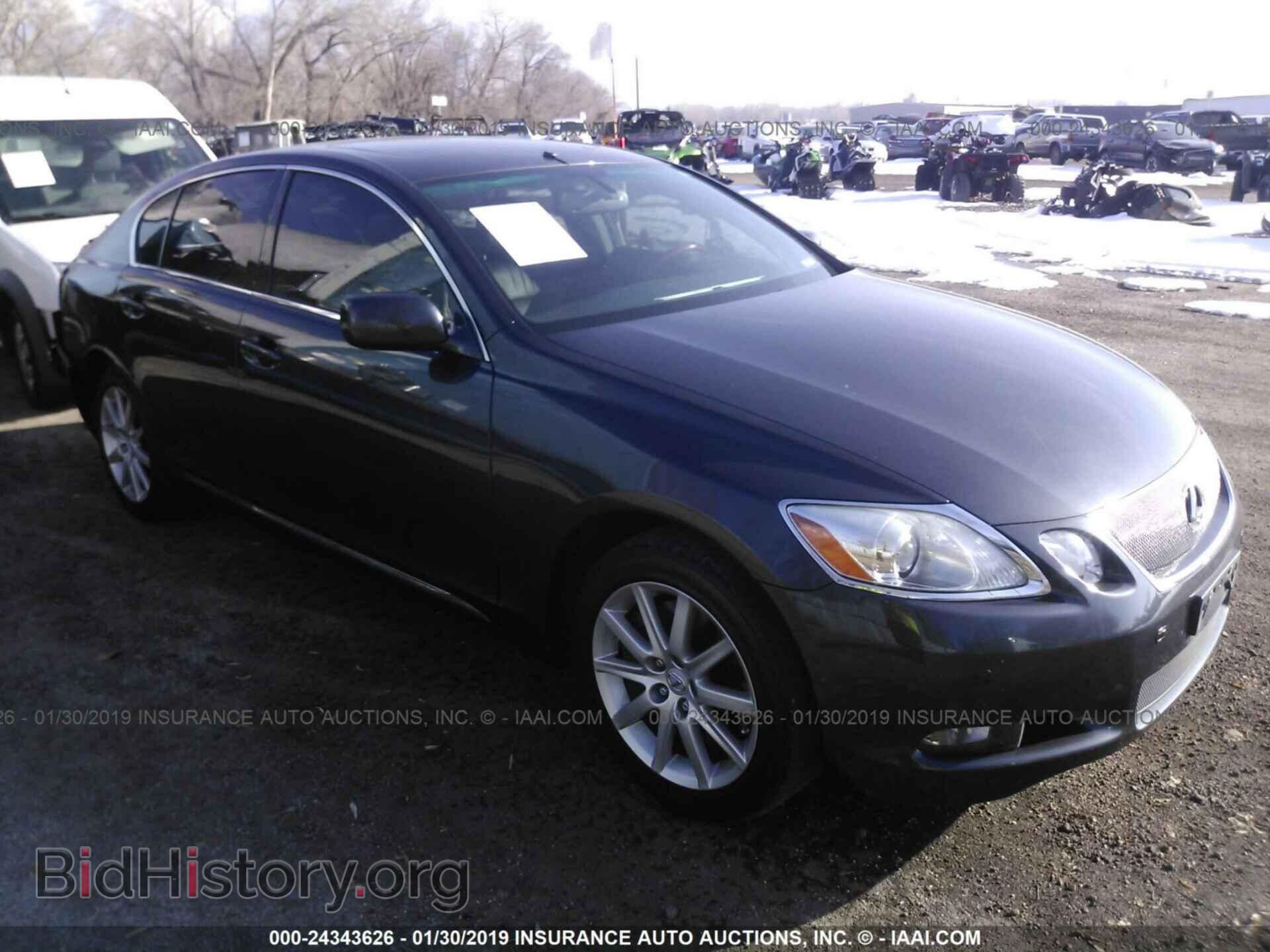 Photo JTHCE96SX70010457 - LEXUS GS 2007