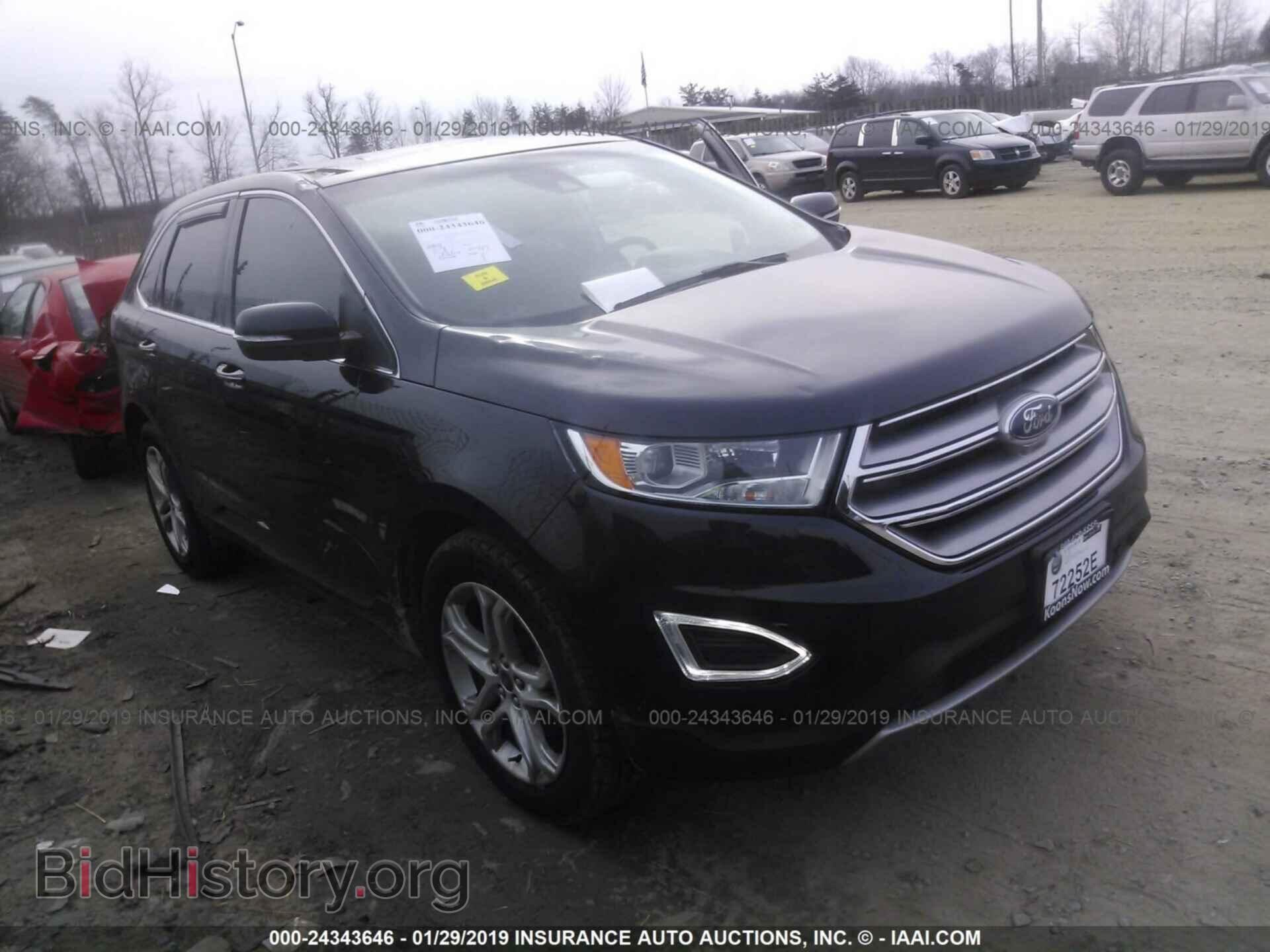 Фотография 2FMPK4K82FBB63626 - FORD EDGE 2015
