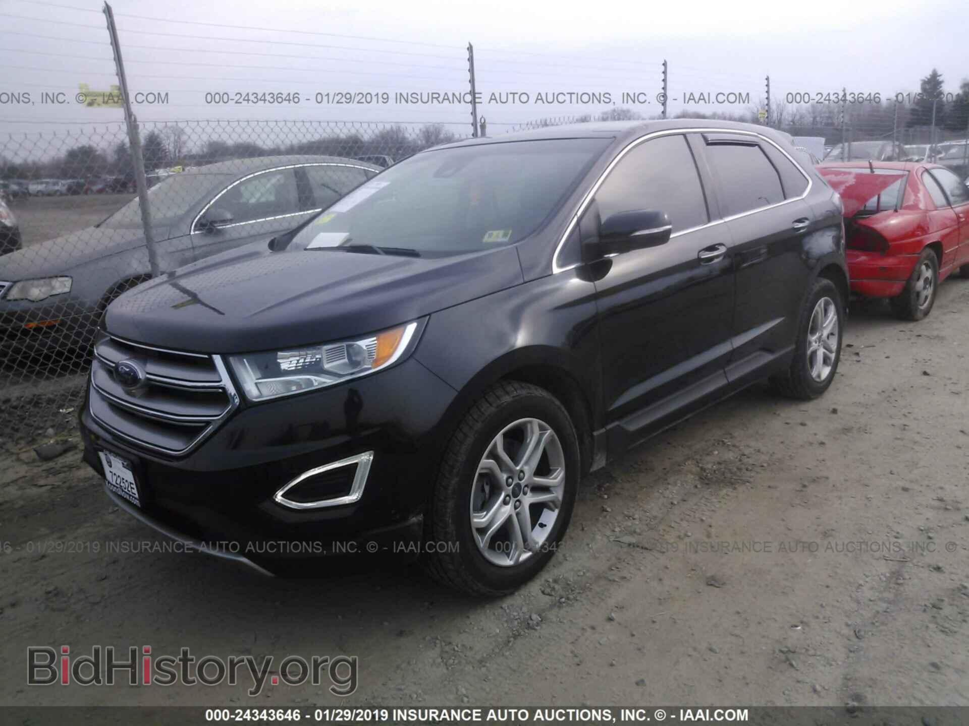 2015 FORD EDGE - VIN: 2FMPK4K82FBB63626 - Фото 2
