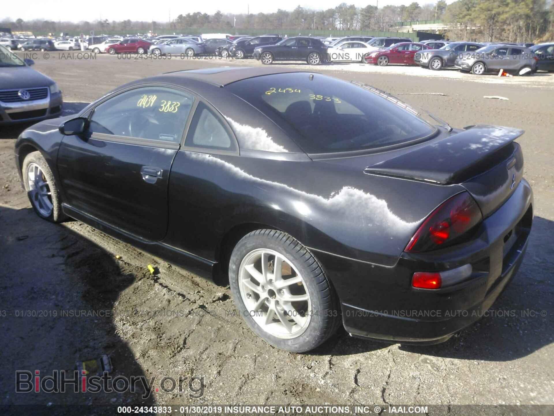 2000 MITSUBISHI ECLIPSE - VIN: 4A3AC54L2YE176766 - Фото 3