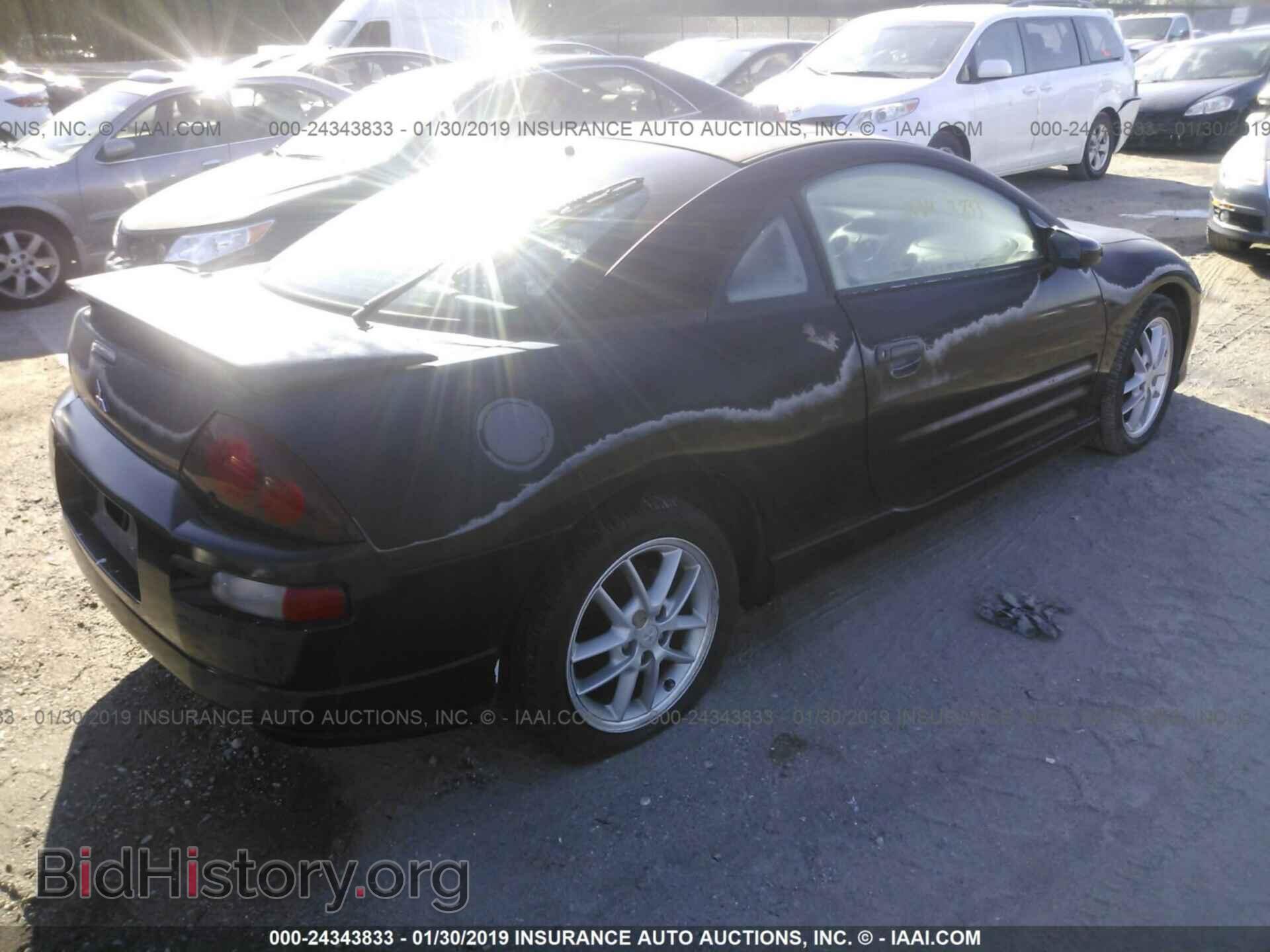 2000 MITSUBISHI ECLIPSE - VIN: 4A3AC54L2YE176766 - Фото 4