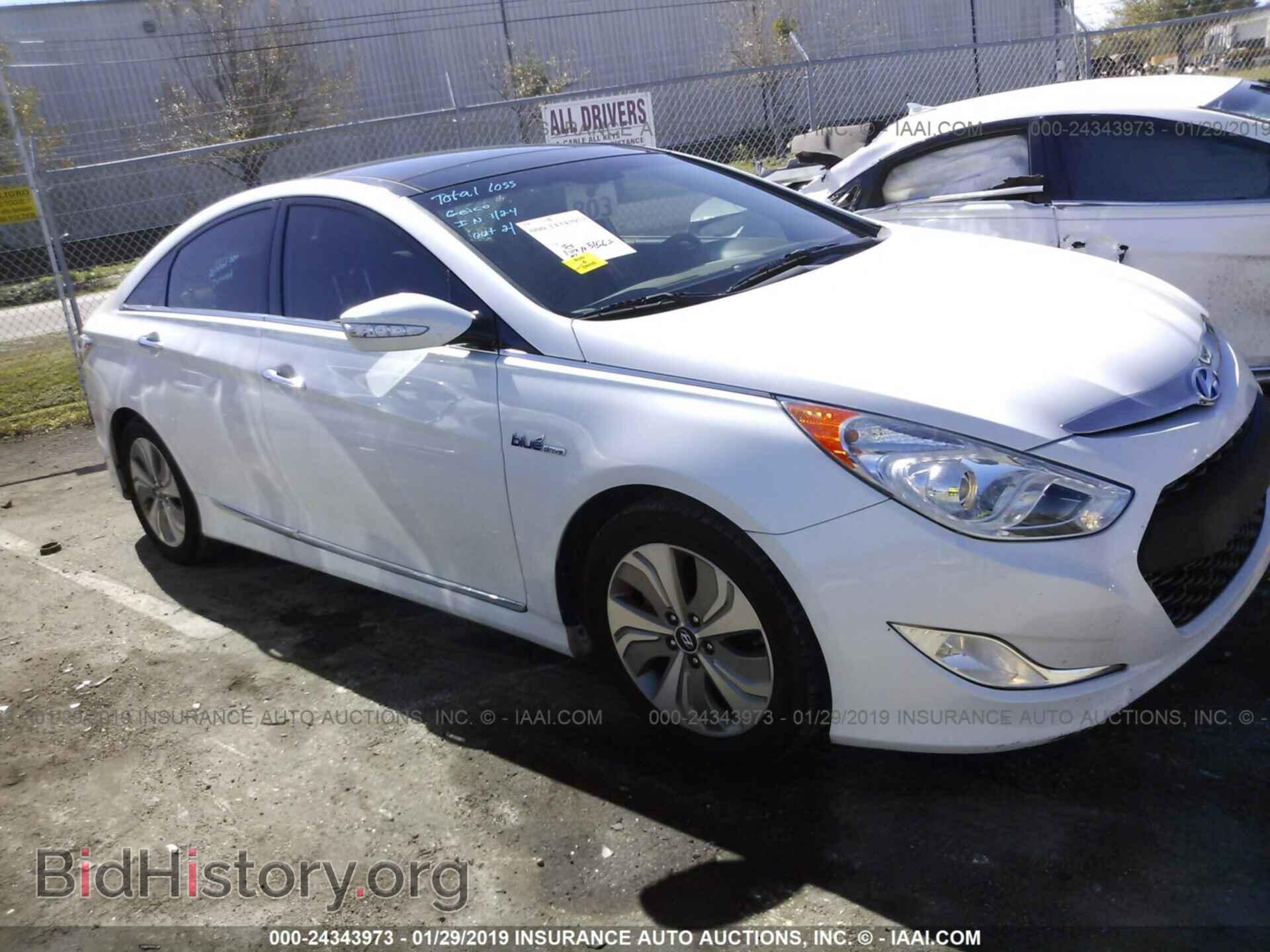 Фотография KMHEC4A43EA104890 - HYUNDAI SONATA 2014