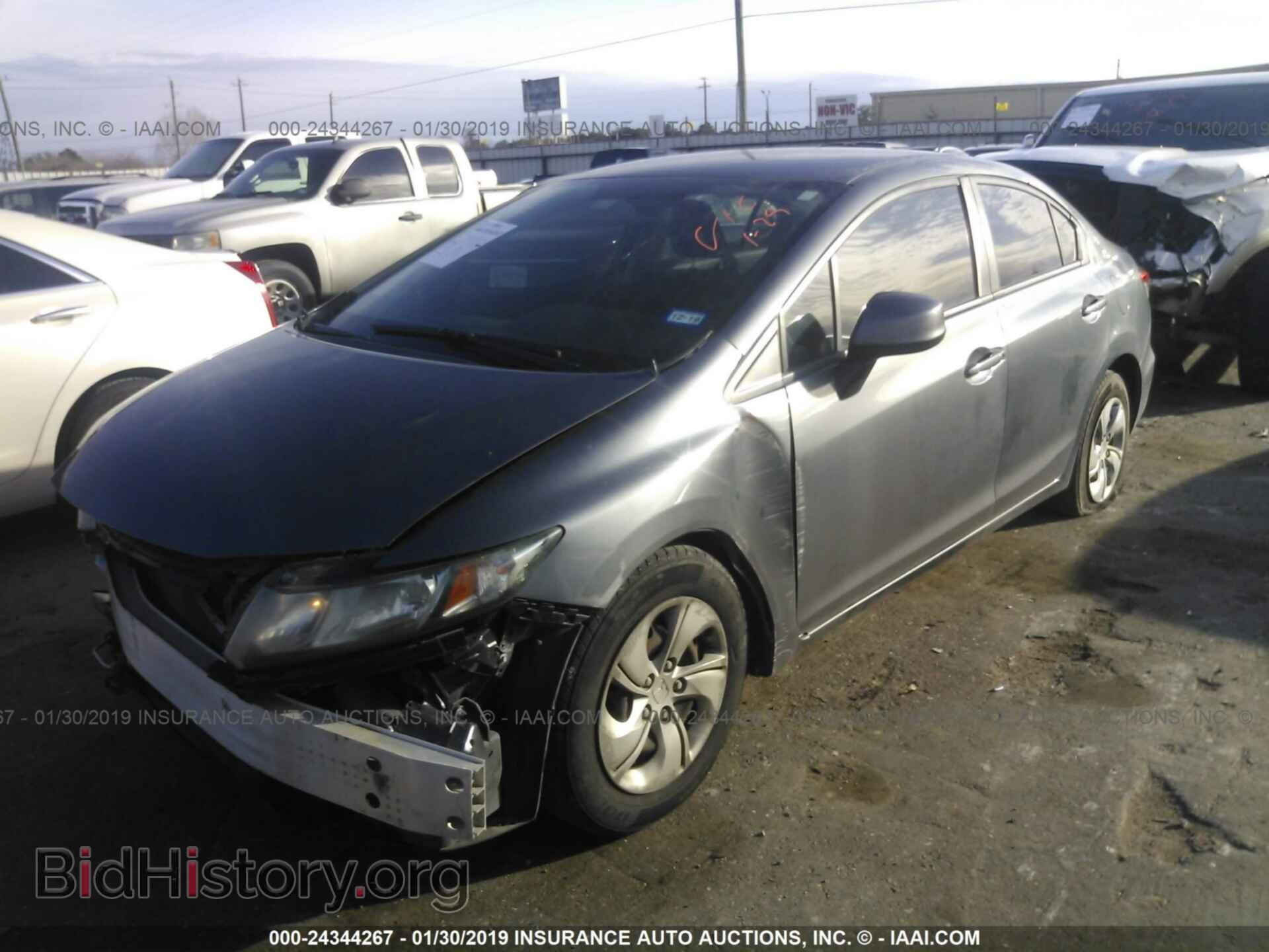 2013 HONDA CIVIC - VIN: 19XFB2E53DE060081 - Photo 2