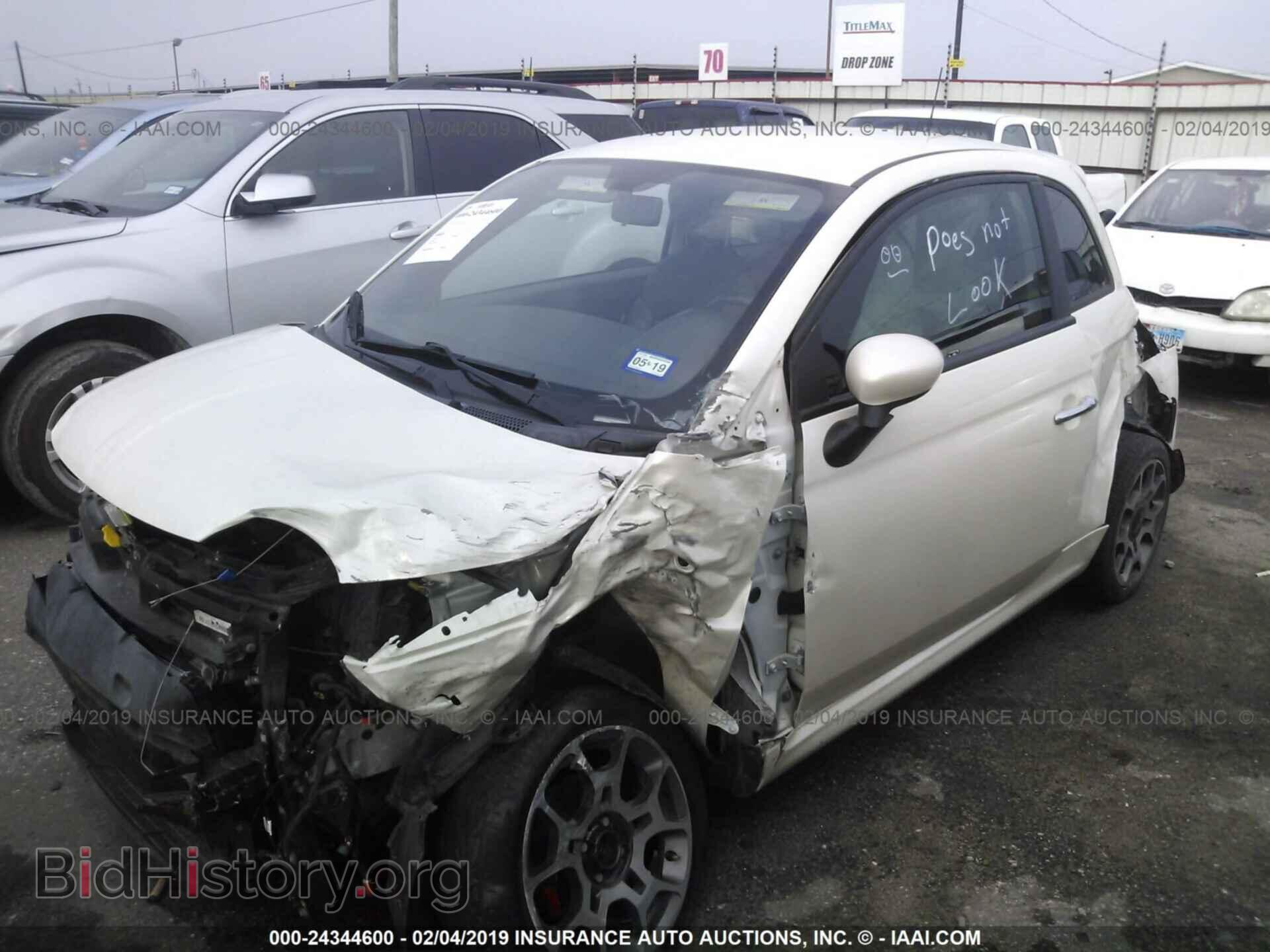 2012 FIAT 500 - VIN: 3C3CFFBR5CT213239 - Фото 6