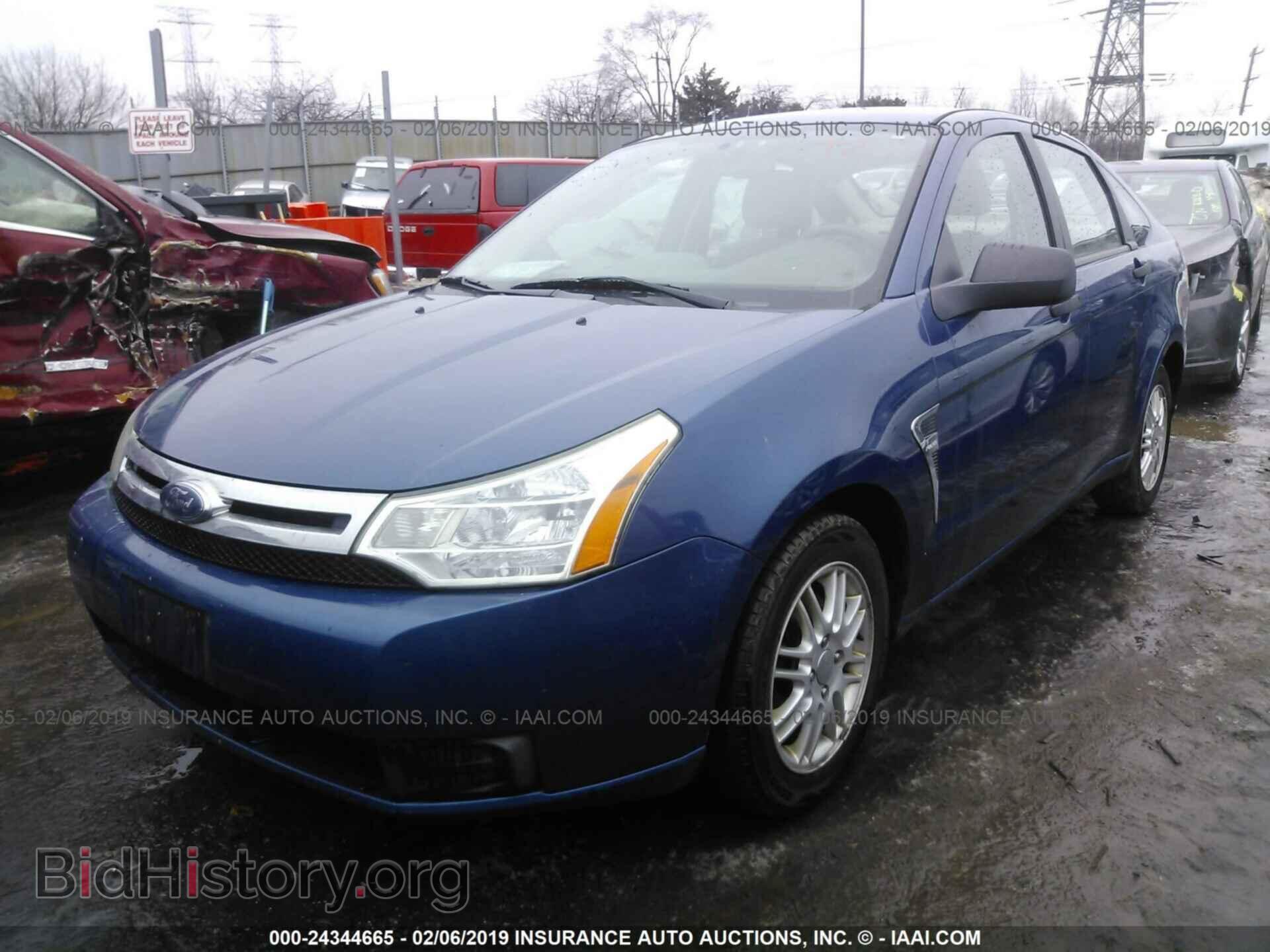 2008 FORD FOCUS - VIN: 1FAHP35N38W238802 - Фото 2
