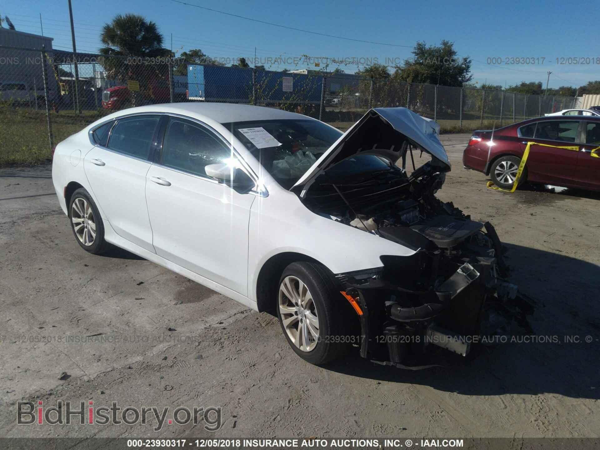 Фотография 1C3CCCAB4GN152743 - CHRYSLER 200 2016