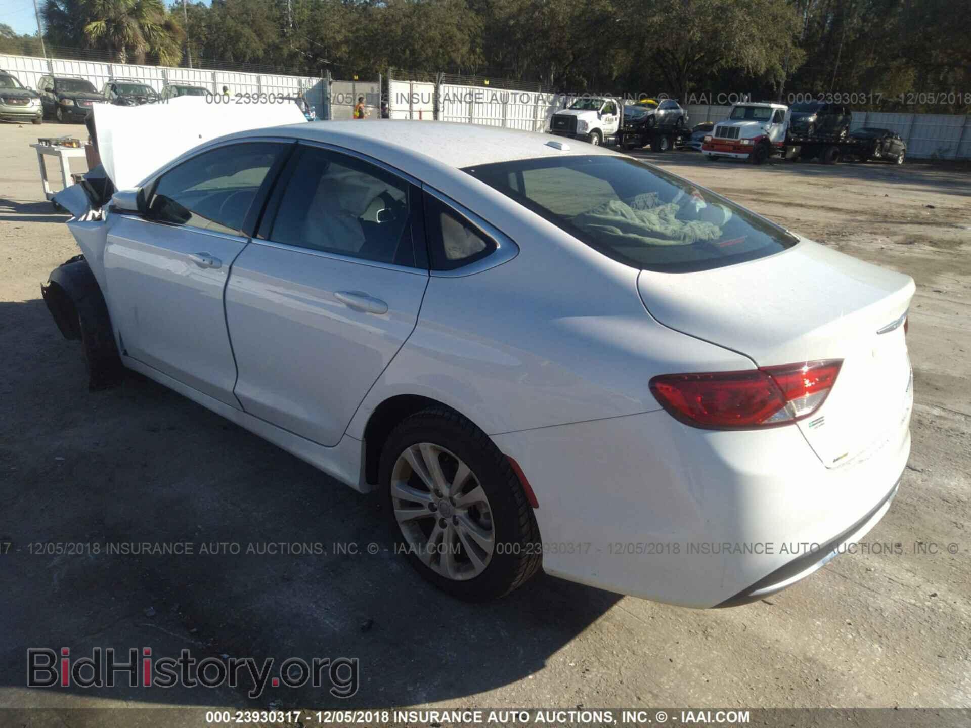 2016 CHRYSLER 200 - VIN: 1C3CCCAB4GN152743 - Фото 3