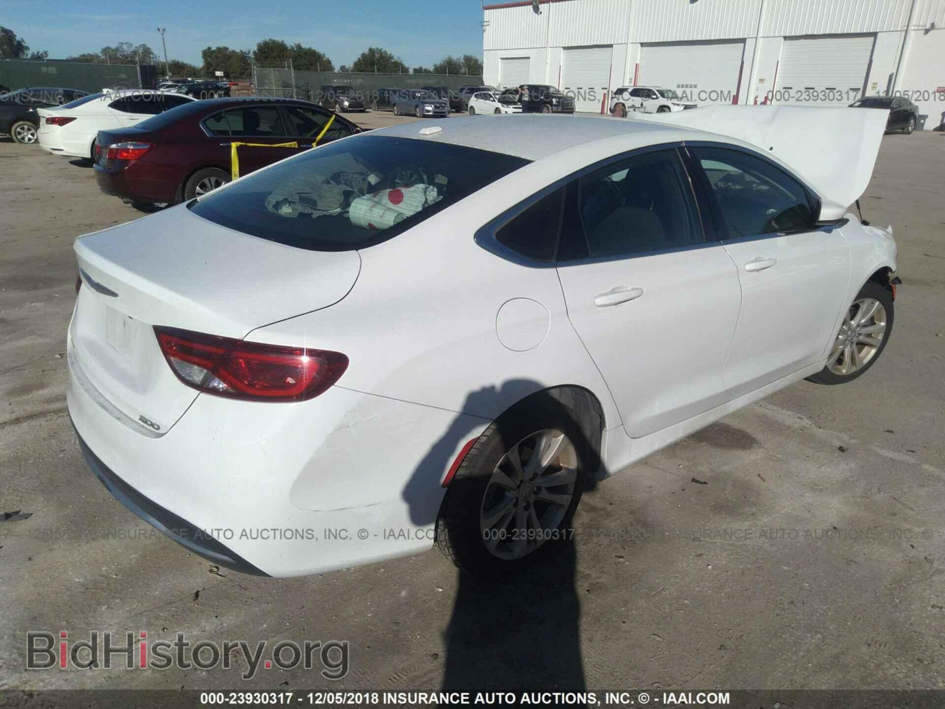 2016 CHRYSLER 200 - VIN: 1C3CCCAB4GN152743 - Фото 4