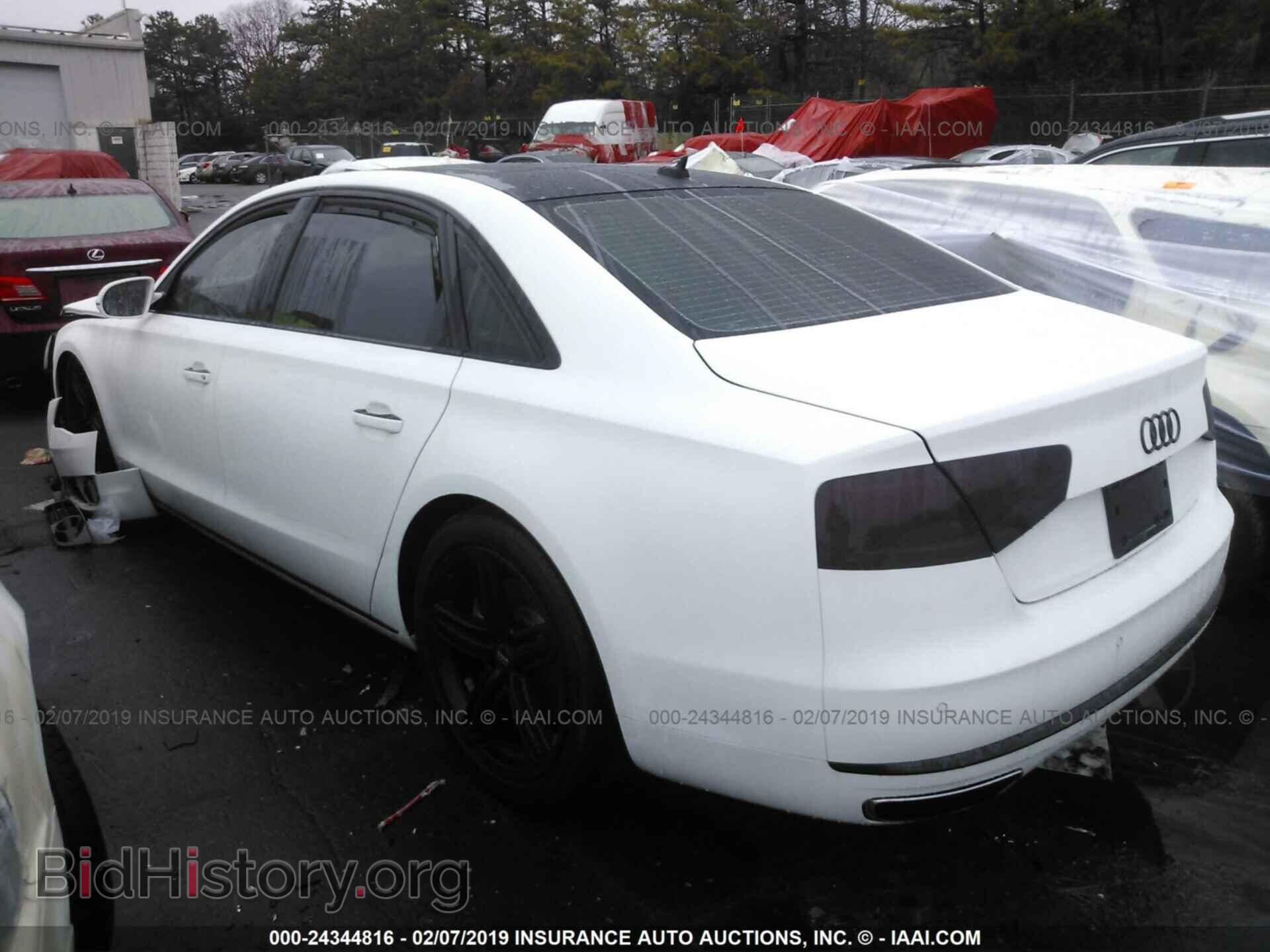 2013 AUDI A8 - VIN: WAUR2AFD3DN008374 - Фото 3