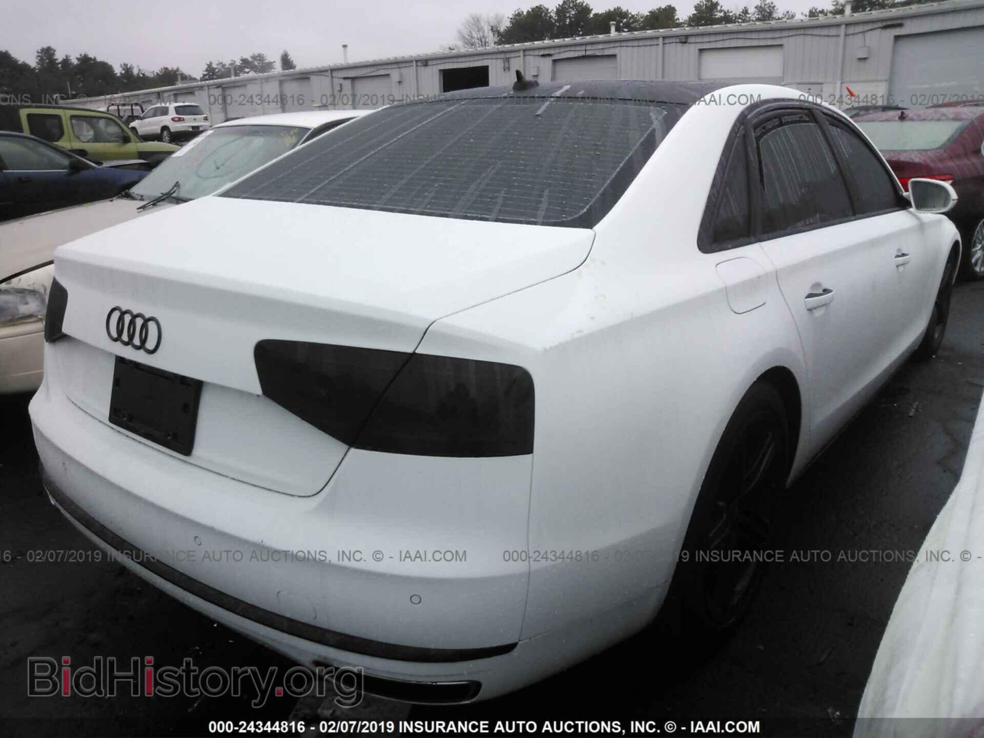 2013 AUDI A8 - VIN: WAUR2AFD3DN008374 - Фото 4