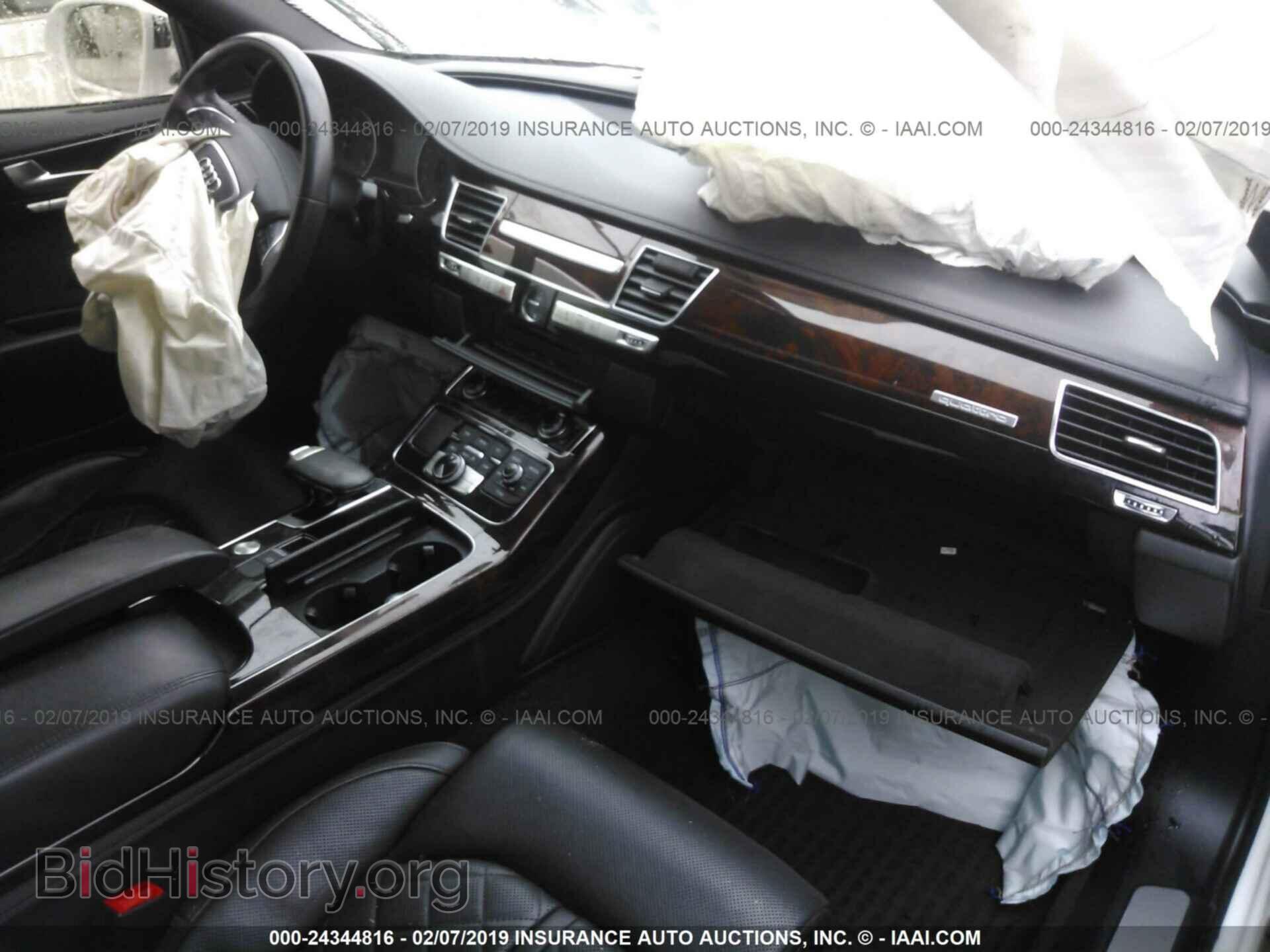 2013 AUDI A8 - VIN: WAUR2AFD3DN008374 - Фото 5