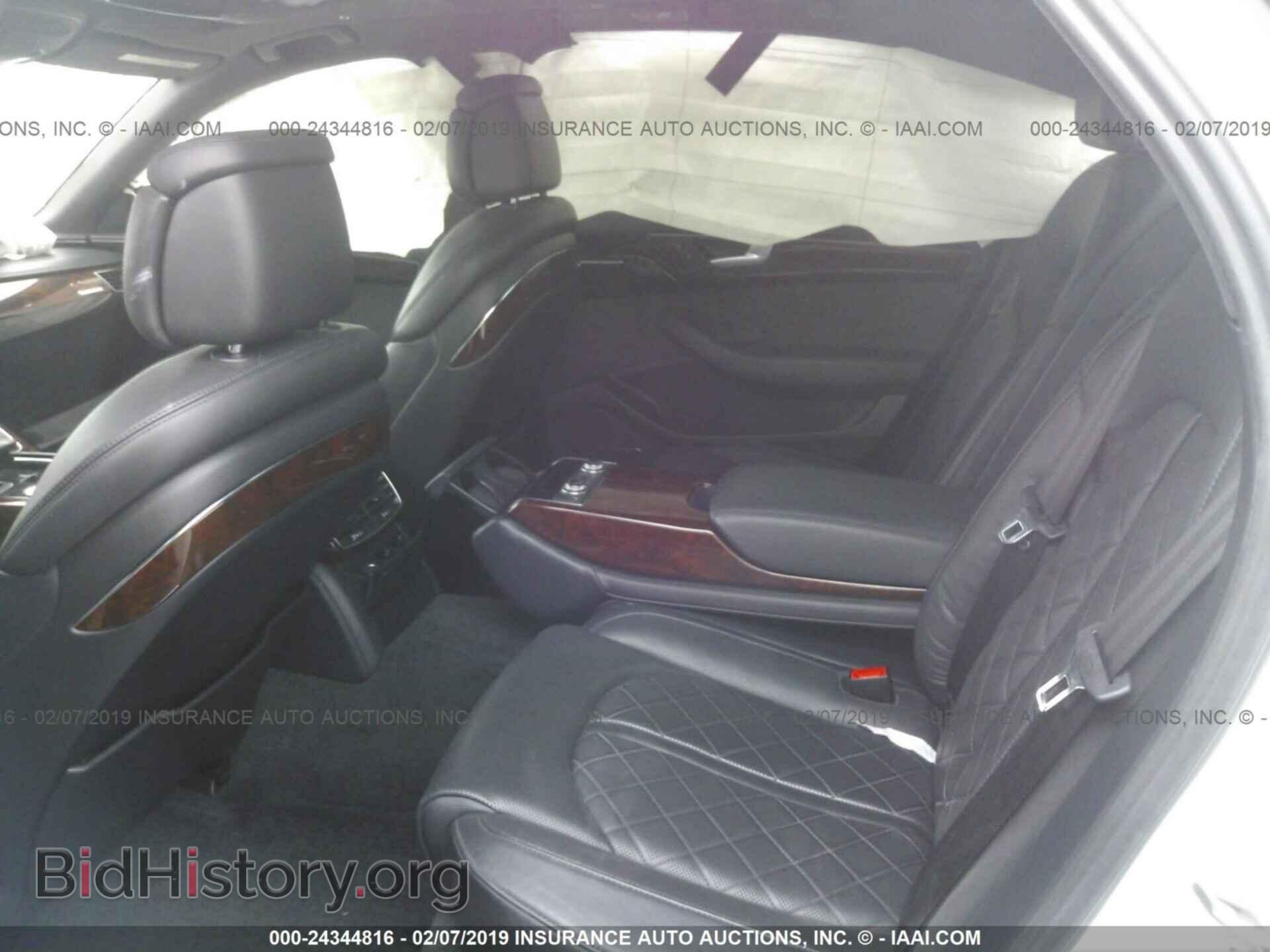 2013 AUDI A8 - VIN: WAUR2AFD3DN008374 - Фото 8