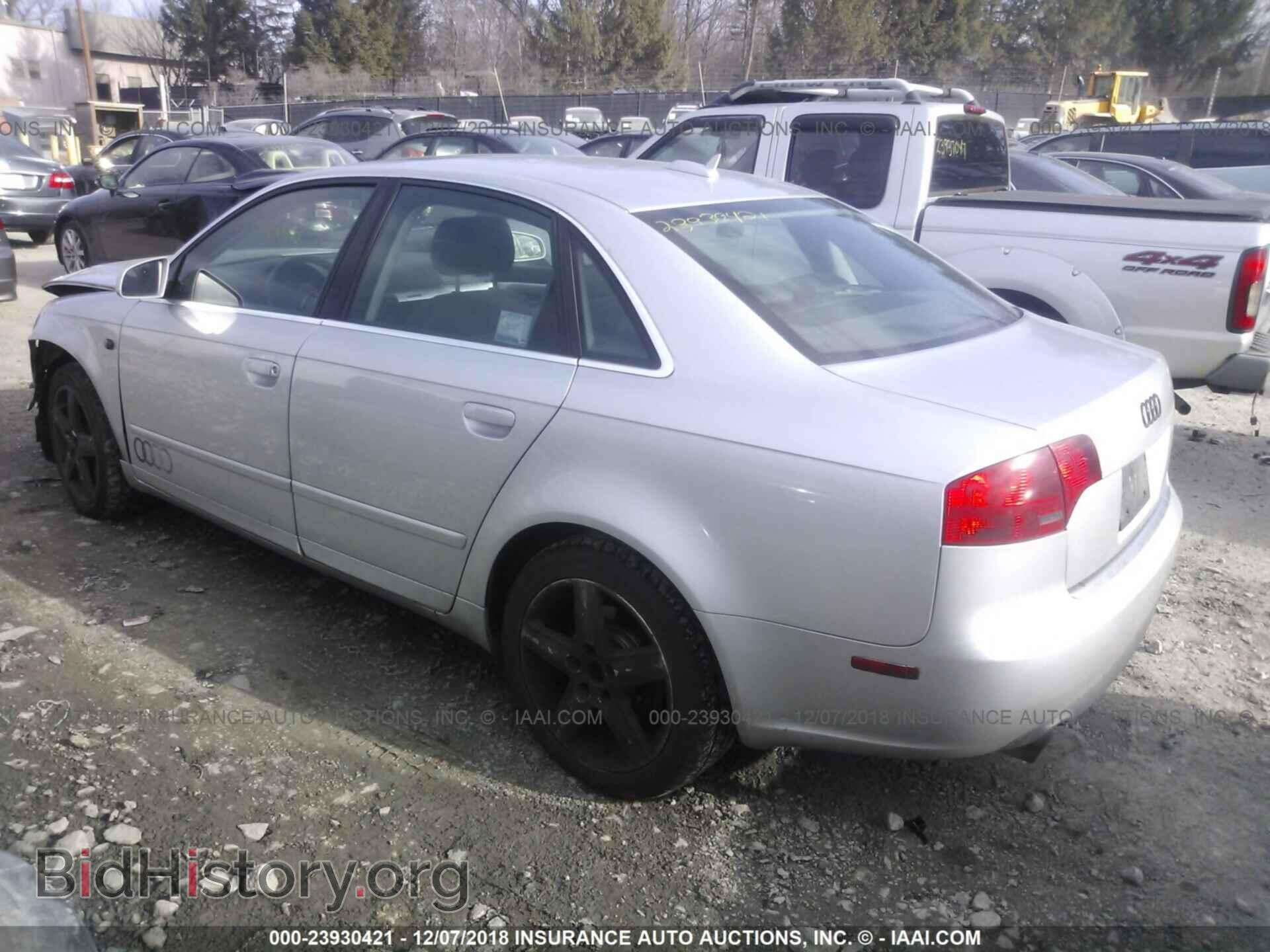 2005 AUDI A4 - VIN: WAUDF68E65A446896 - Фото 3