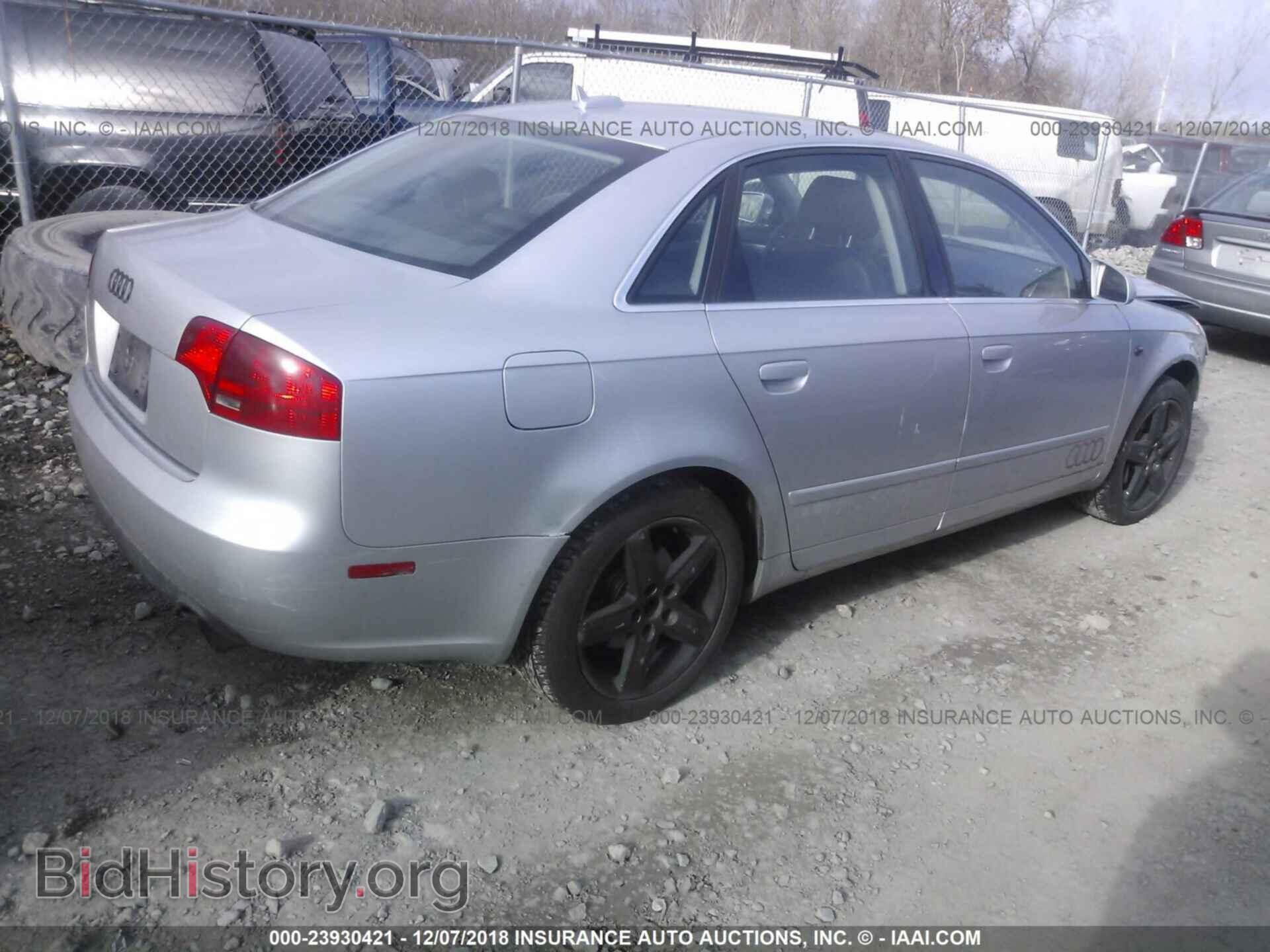 2005 AUDI A4 - VIN: WAUDF68E65A446896 - Фото 4