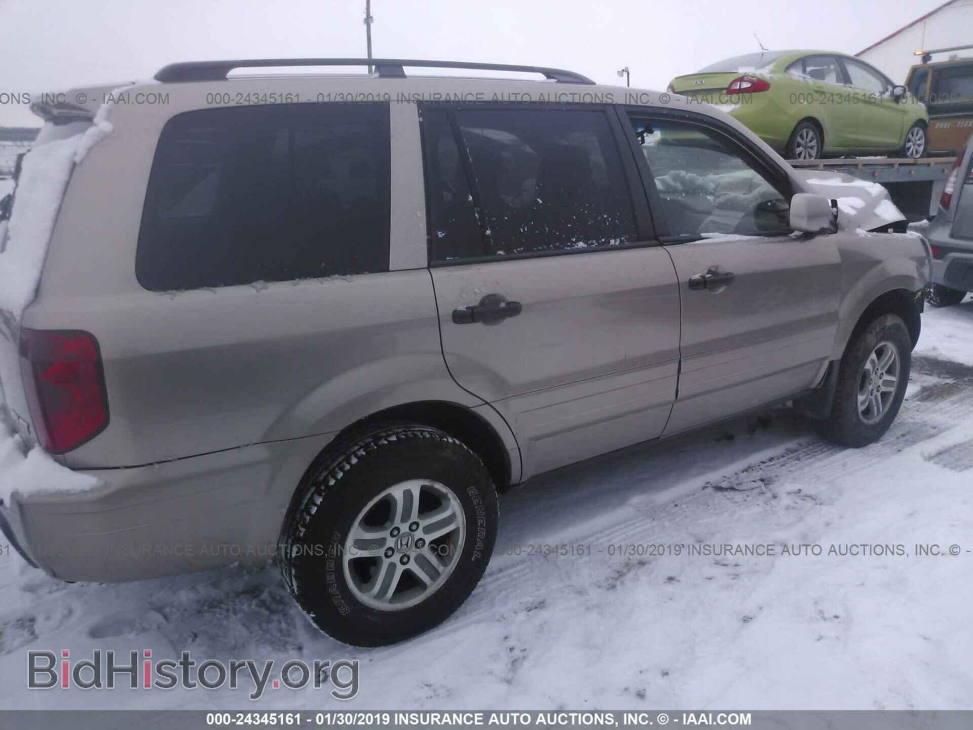 2005 HONDA PILOT - VIN: 5FNYF18425B028602 - Фото 4