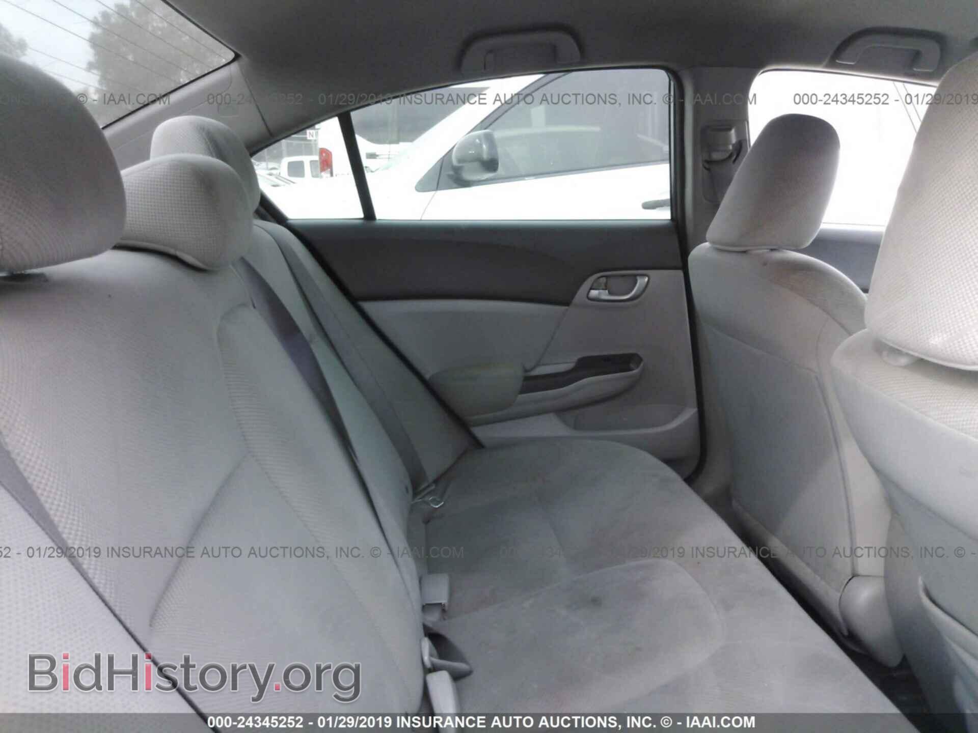 2012 HONDA CIVIC - VIN: 19XFB2F52CE303022 - Фото 8
