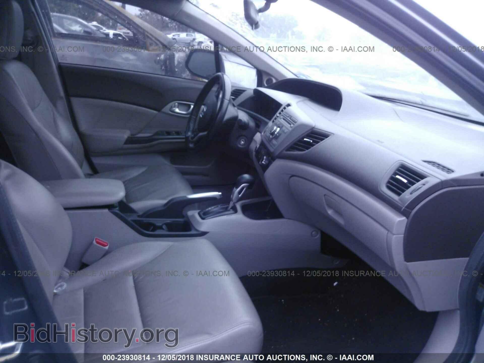 2012 HONDA CIVIC - VIN: 19XFB2F93CE366357 - Фото 5