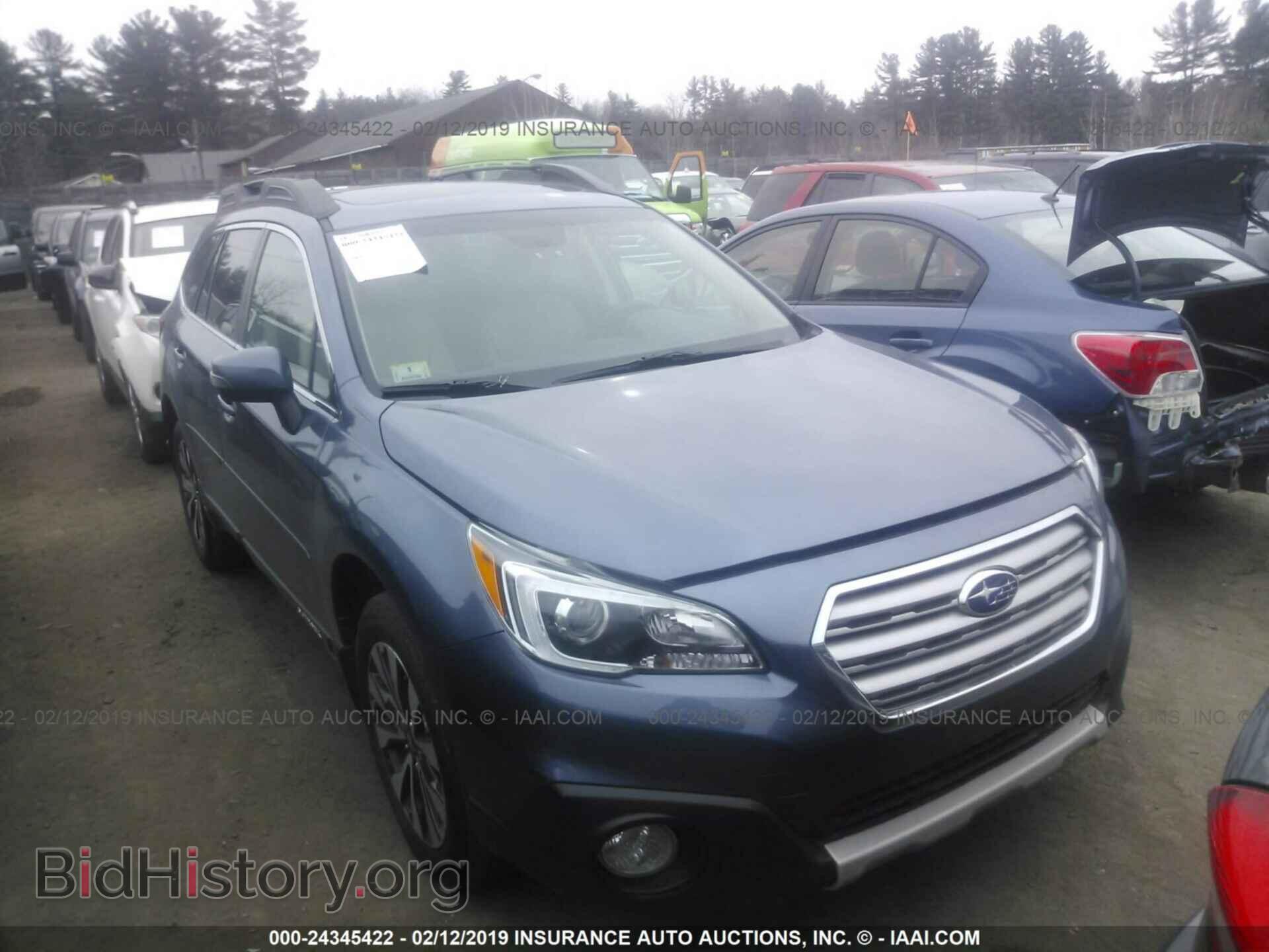 Photo 4S4BSANC3F3319763 - SUBARU OUTBACK 2015
