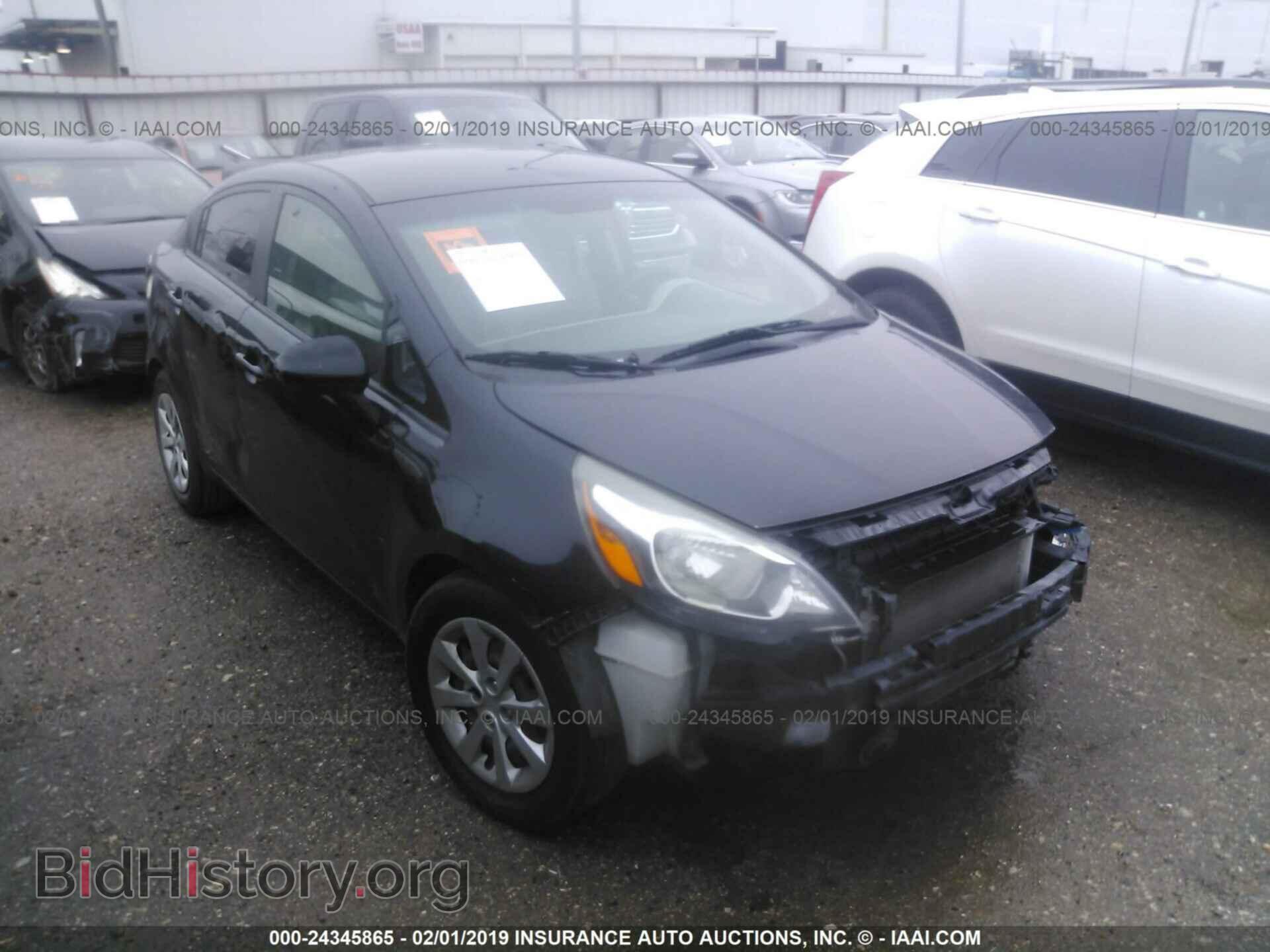 Photo KNADM4A30D6265510 - KIA RIO 2013