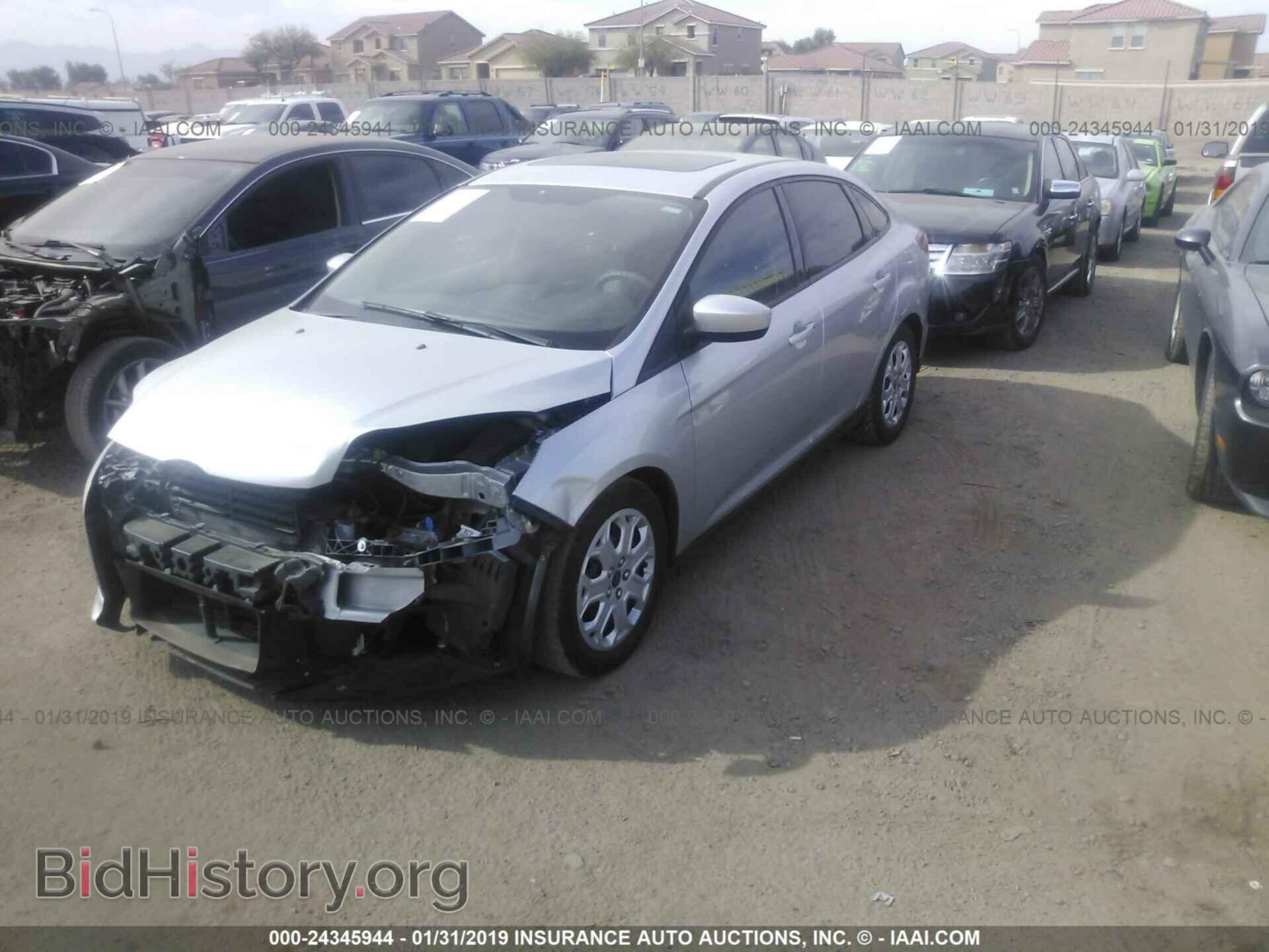 2012 FORD FOCUS - VIN: 1FAHP3F20CL262831 - Фото 2
