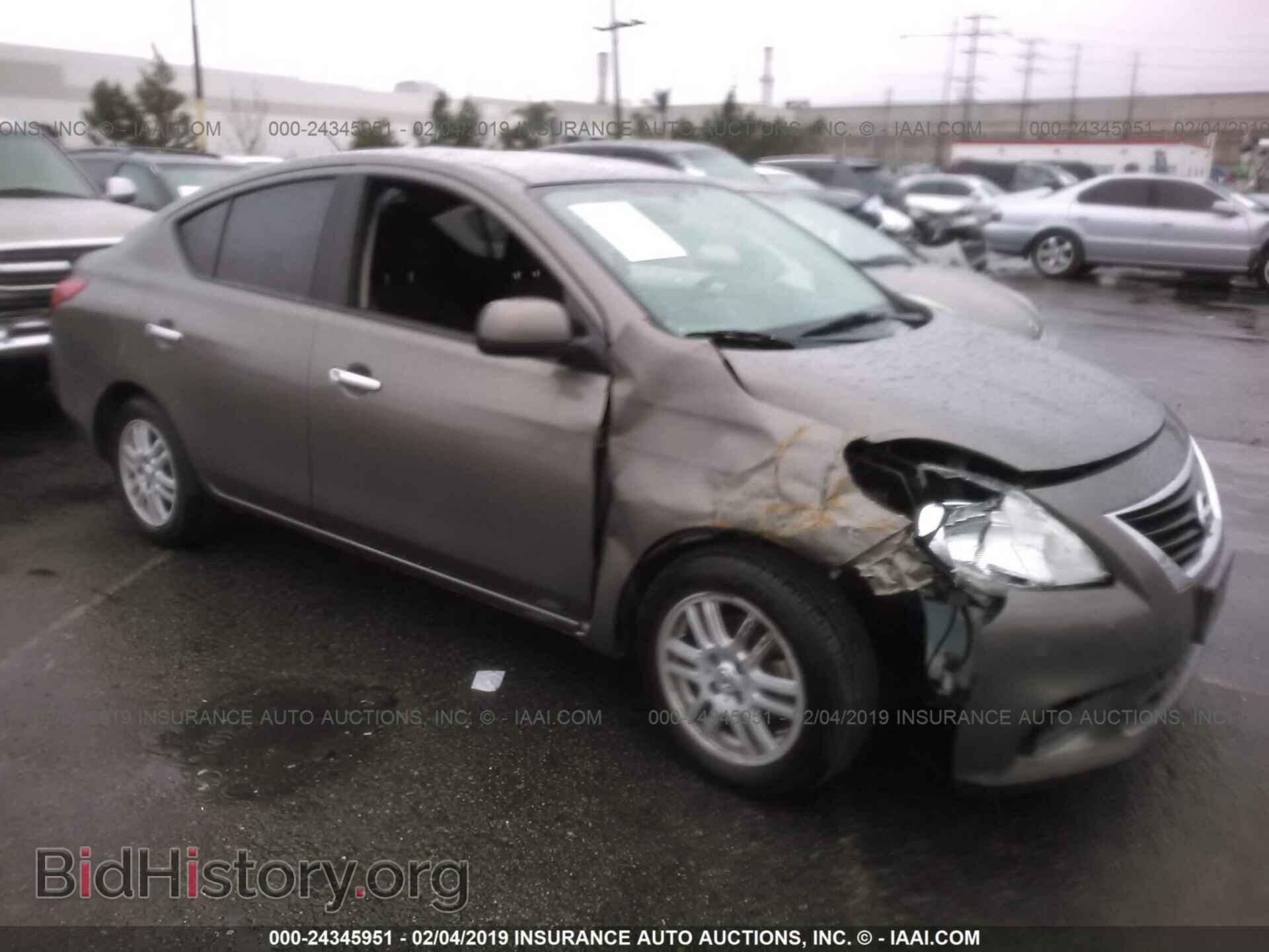 Фотография 3N1CN7AP1CL835876 - NISSAN VERSA 2012