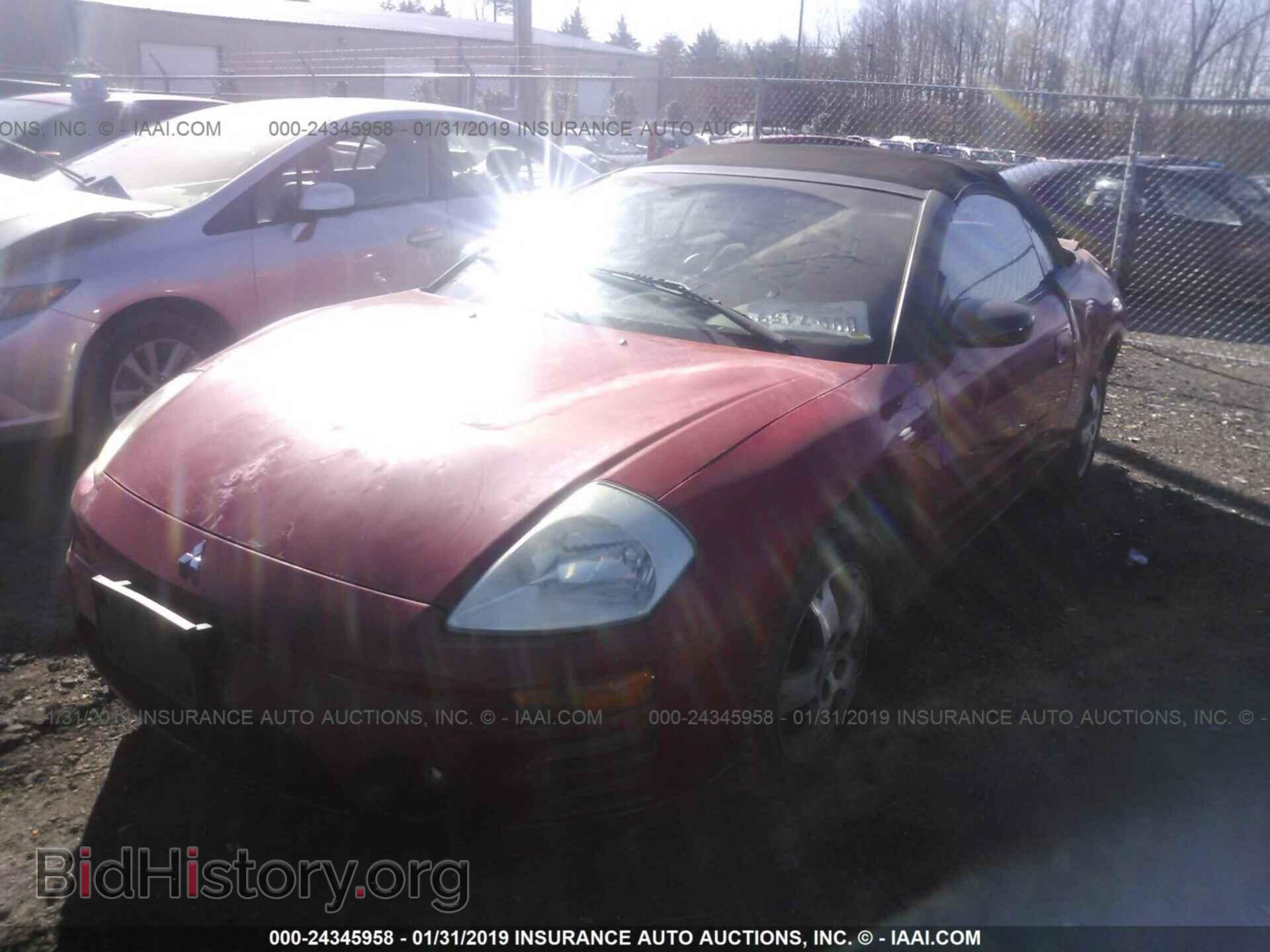 2003 MITSUBISHI ECLIPSE - VIN: 4A3AE45G53E022101 - Photo 2